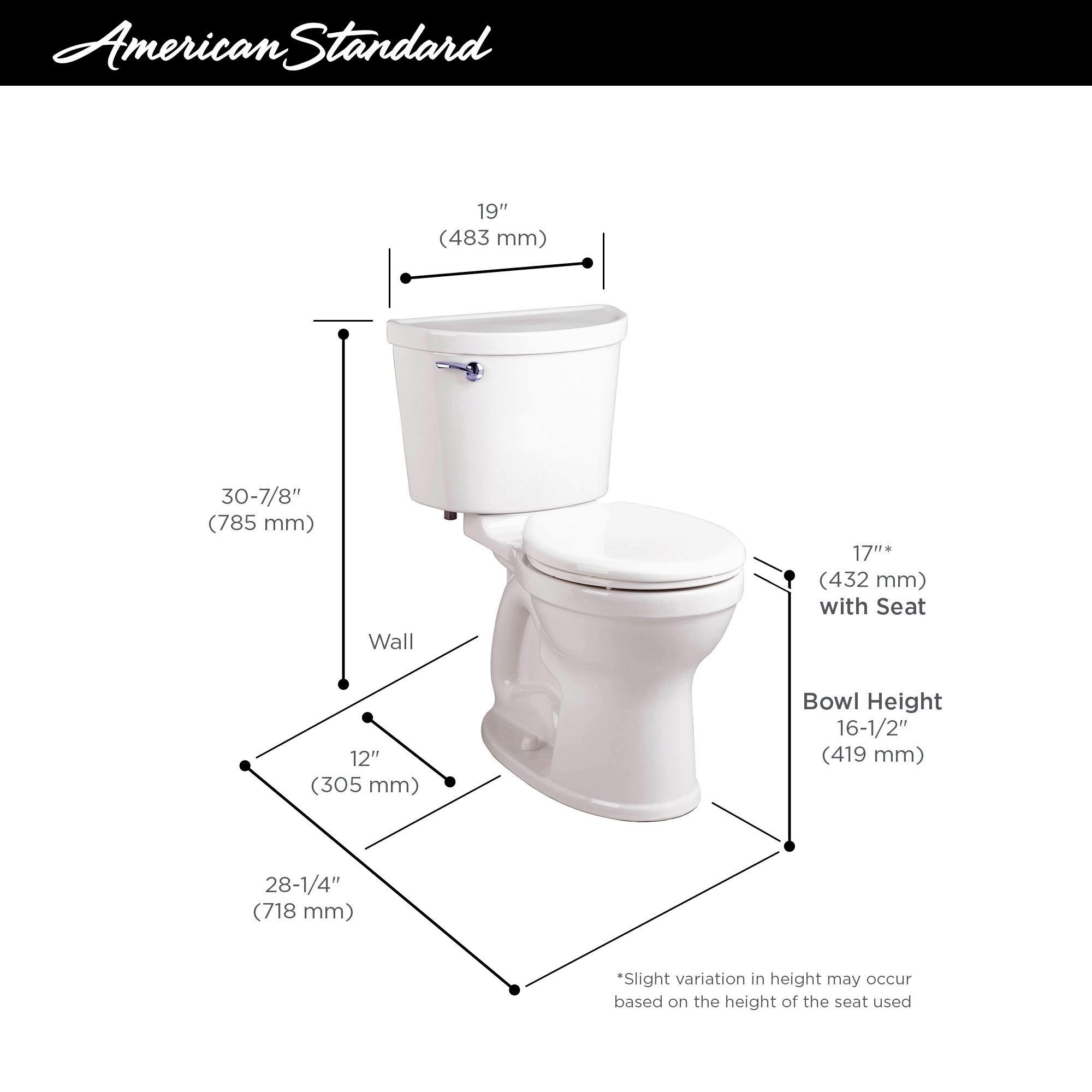 American Standard 211BA004.222 toilets - View #3