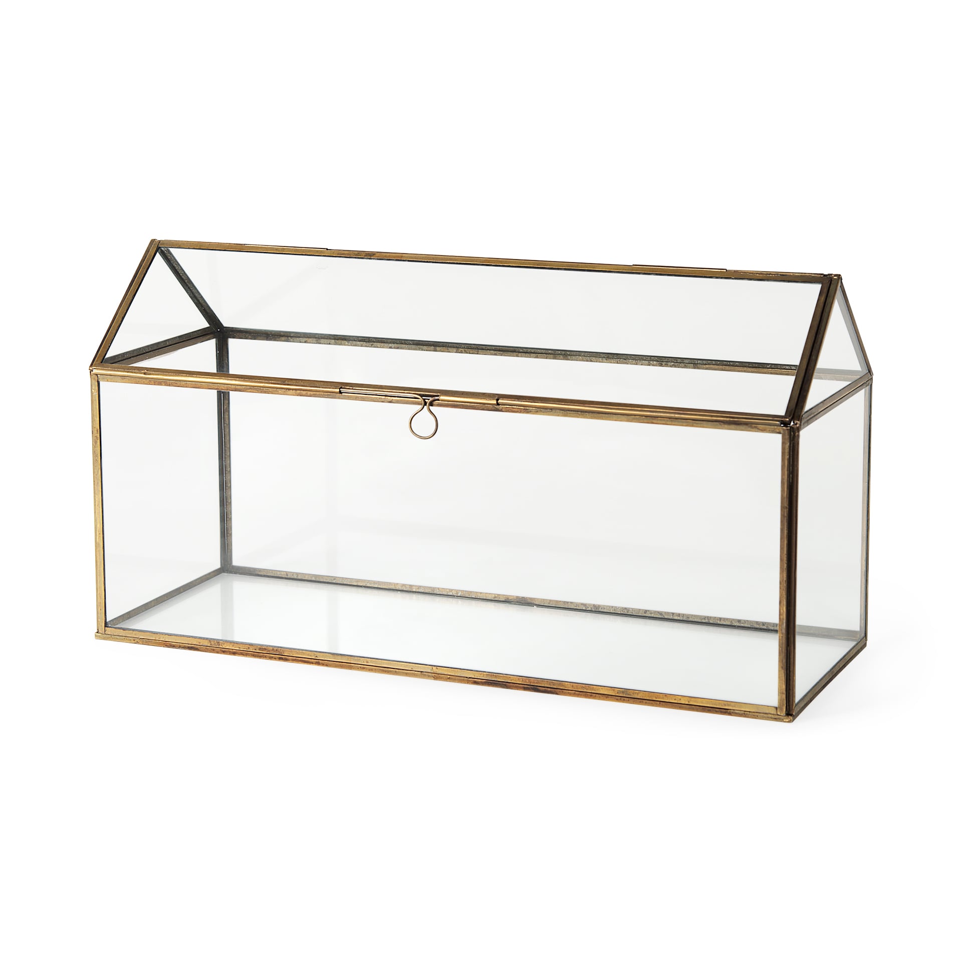 Mercana 68827 Gold Glass Country Decorative box