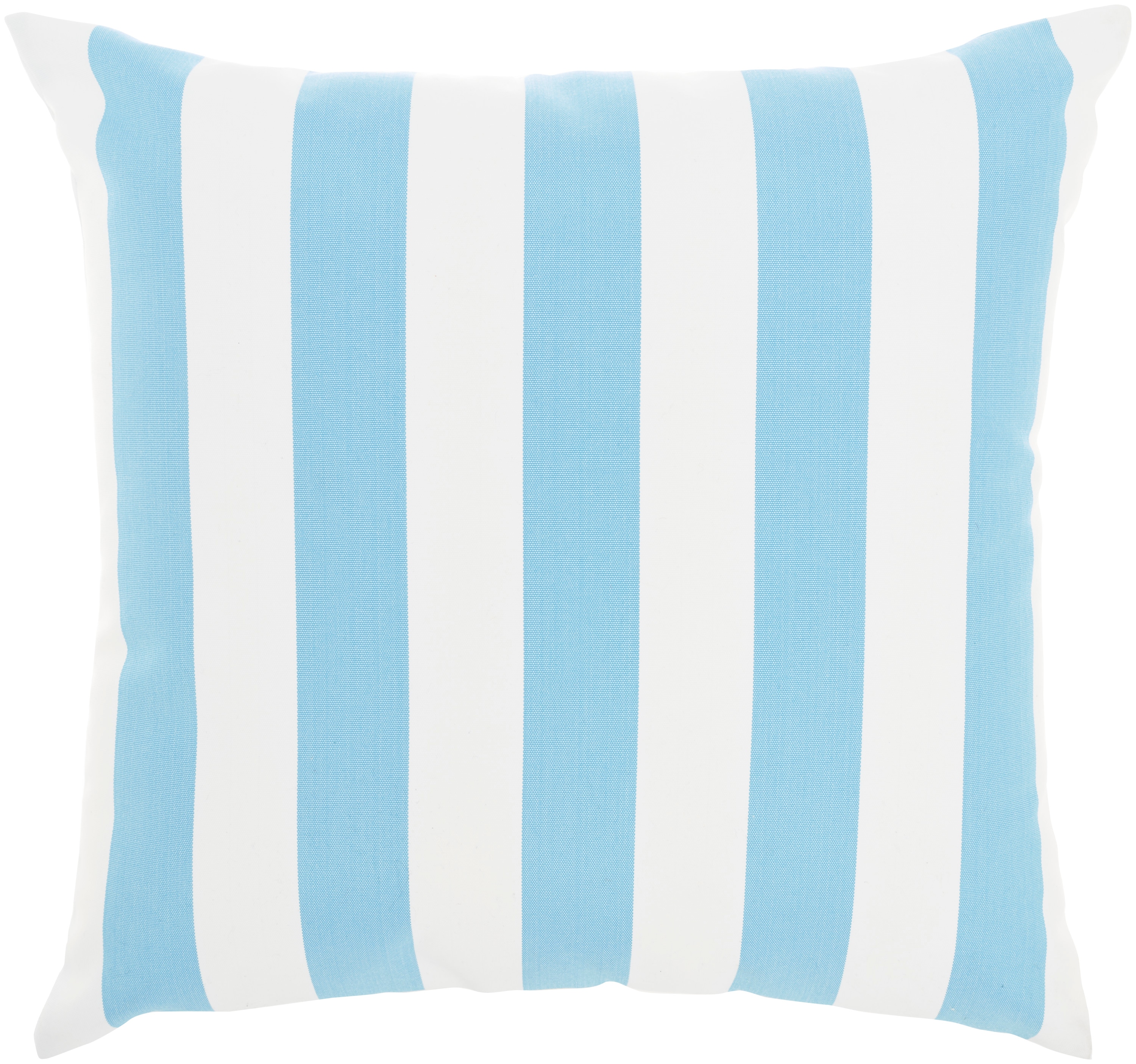 Mina Victory 798019001216 18-in x 18-in Turquoise Square Indoor Decorative Pillow