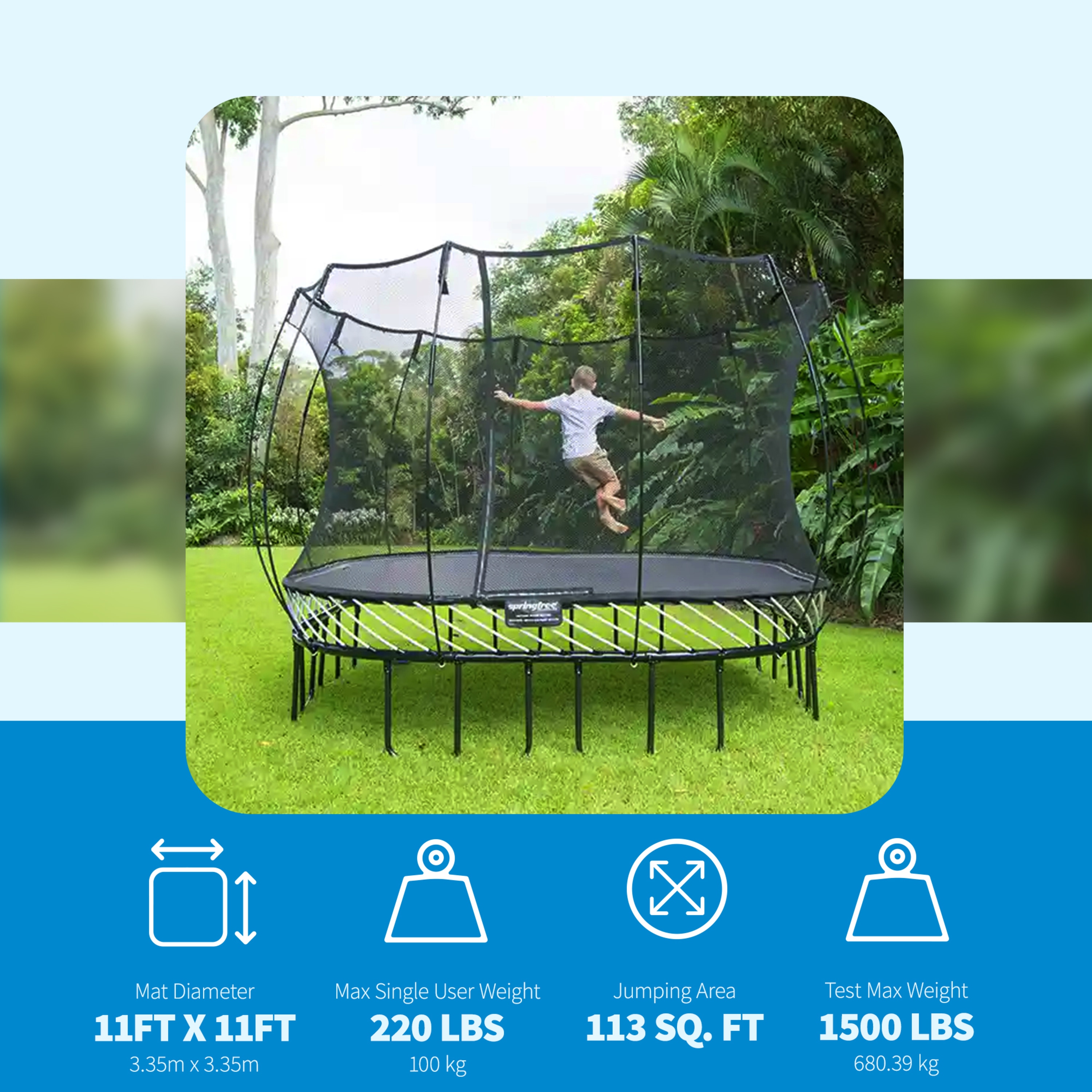 Springfree Trampoline 215879 trampolines - View #12