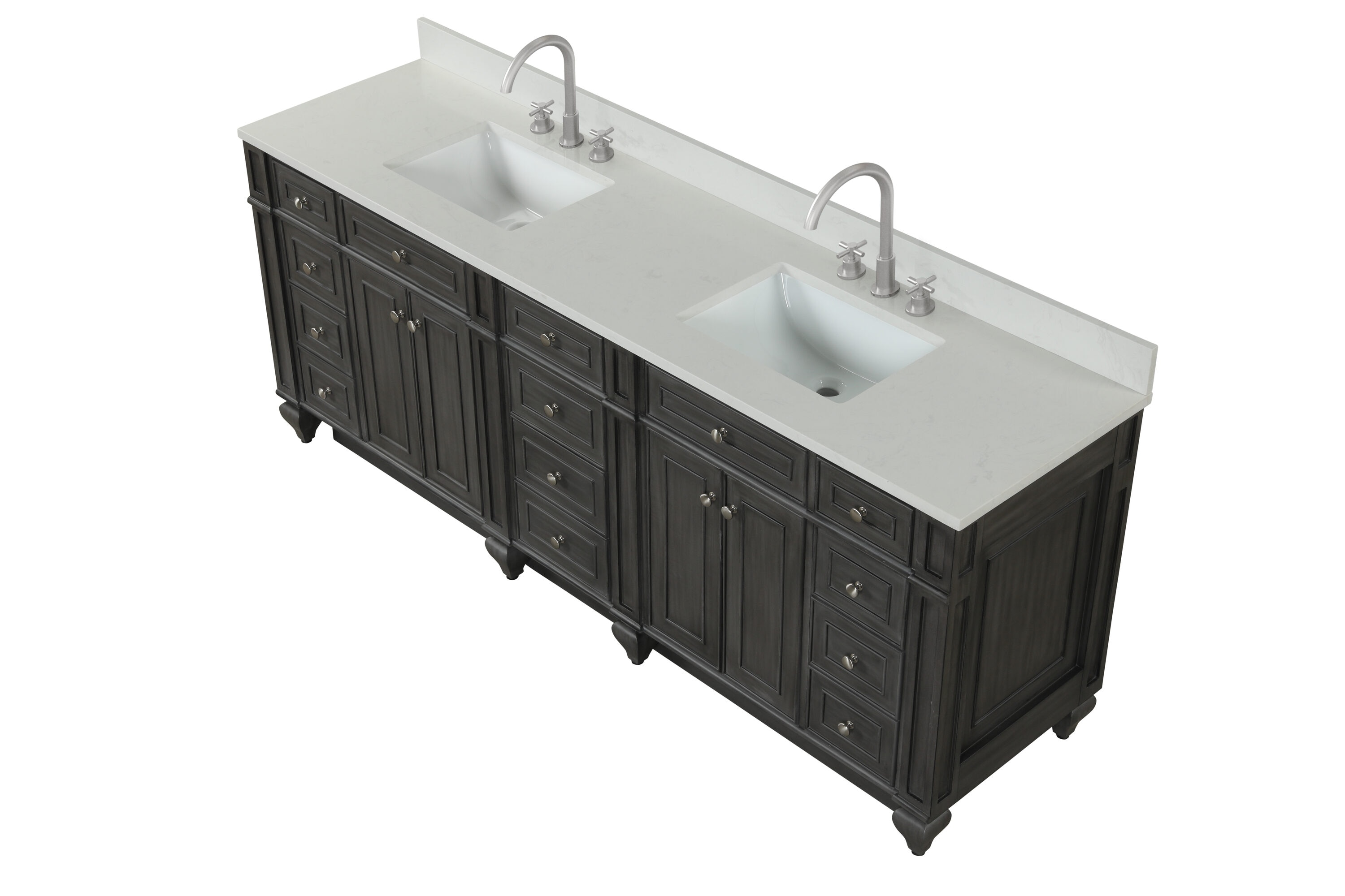 Design Element WN-84-GY Bath-Vanity-Combo - View #5