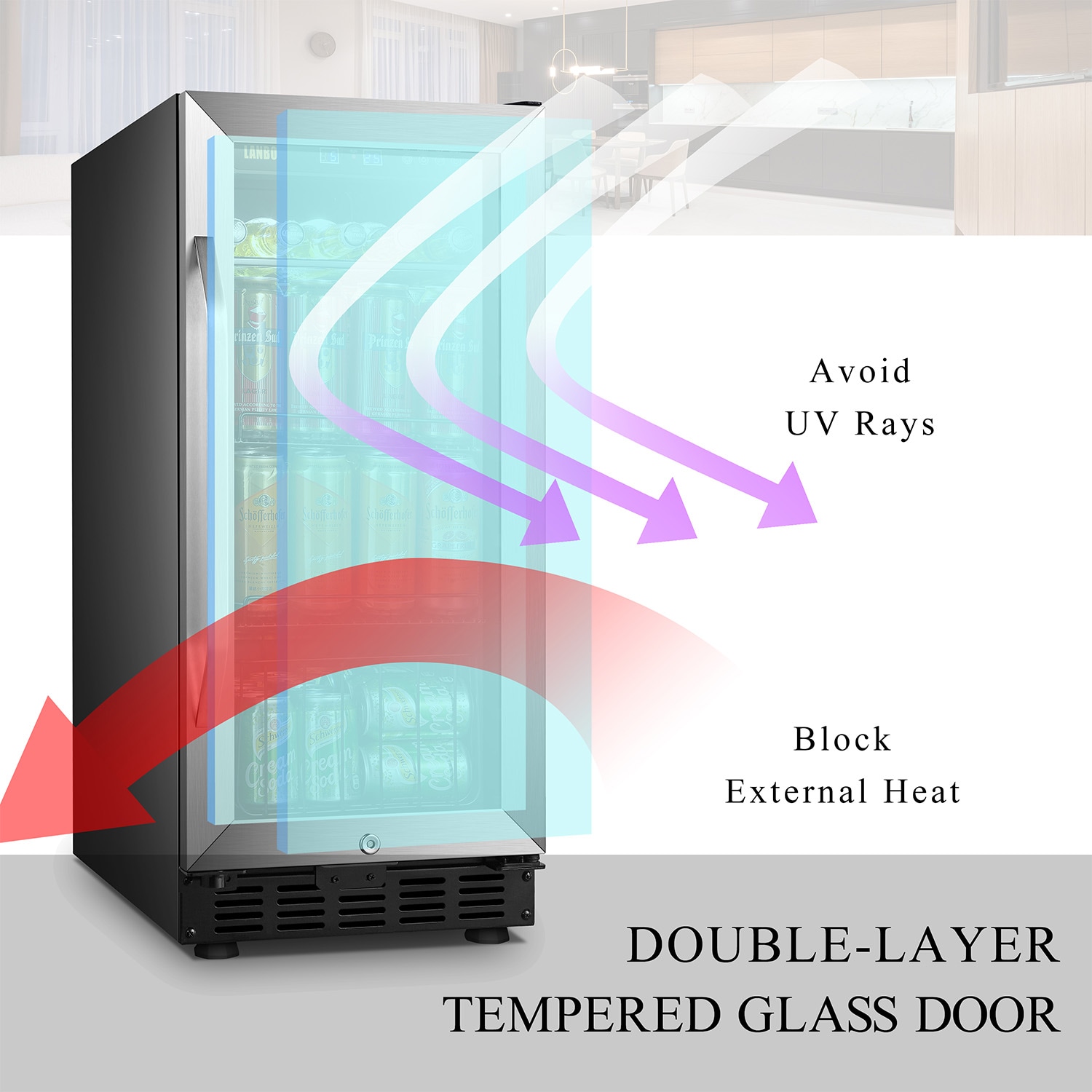 LANBO LB80BC Wine-Chillers - View #3