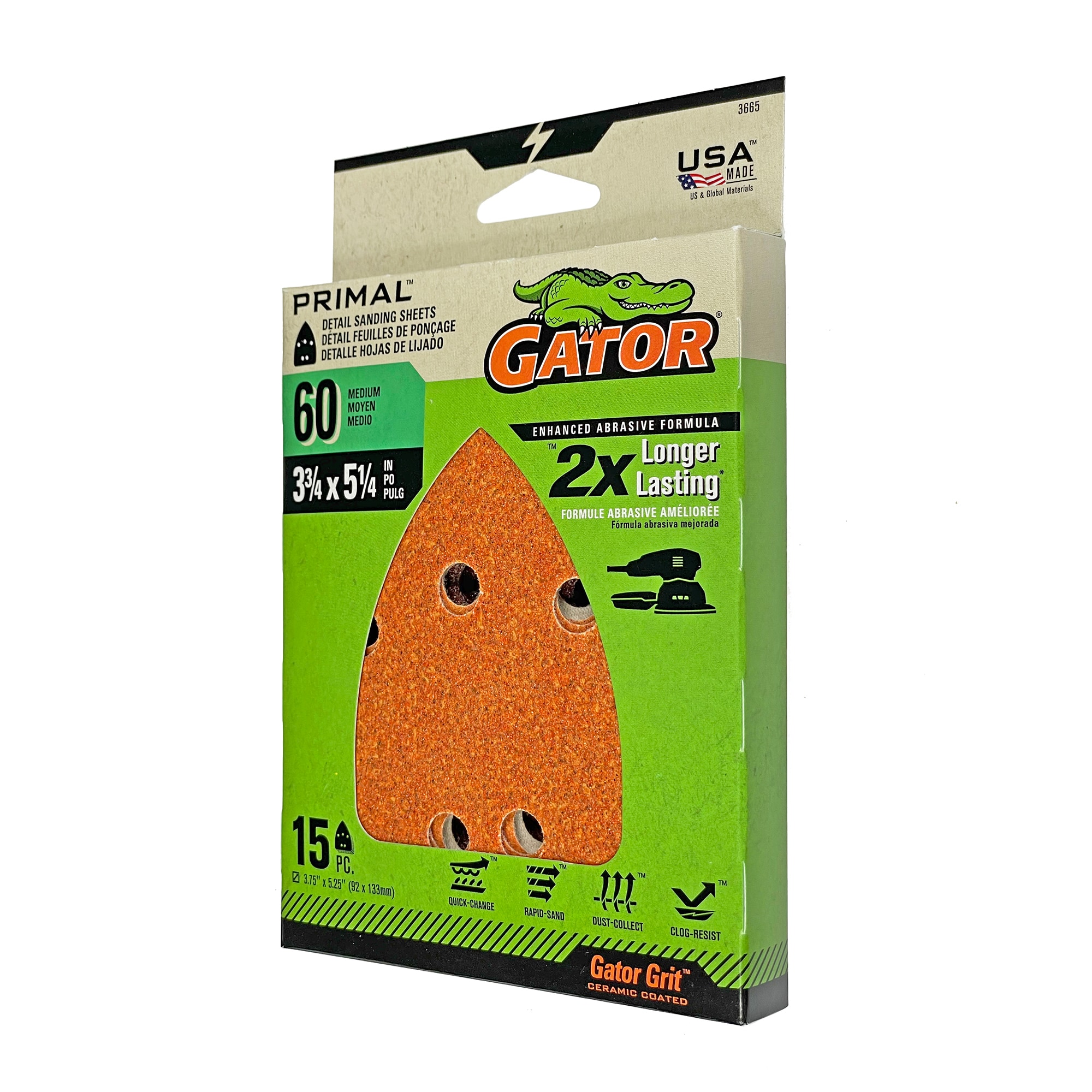 Gator 3665 Pt-Sandpaper - View #5