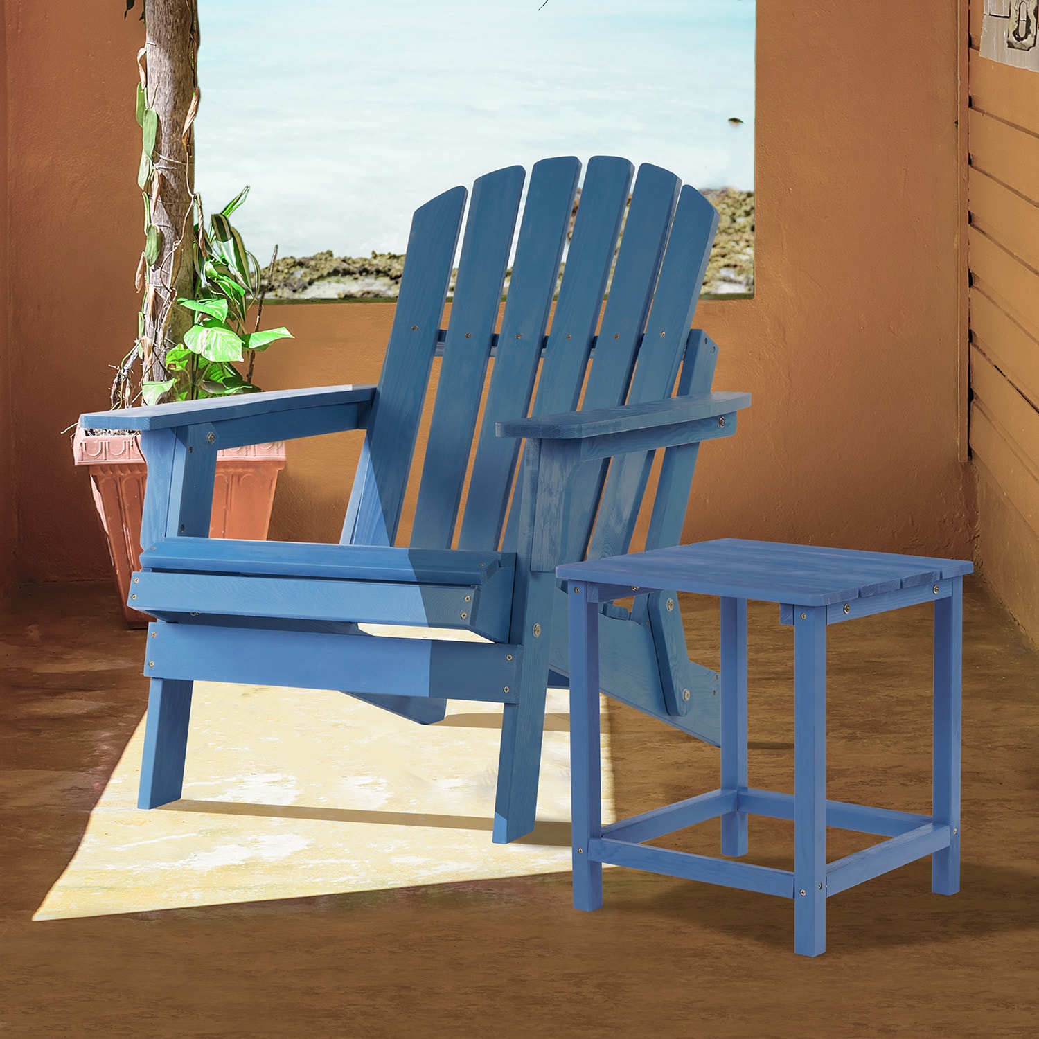 Mondawe OR-53344-BEE Patio-Chairs - View #2