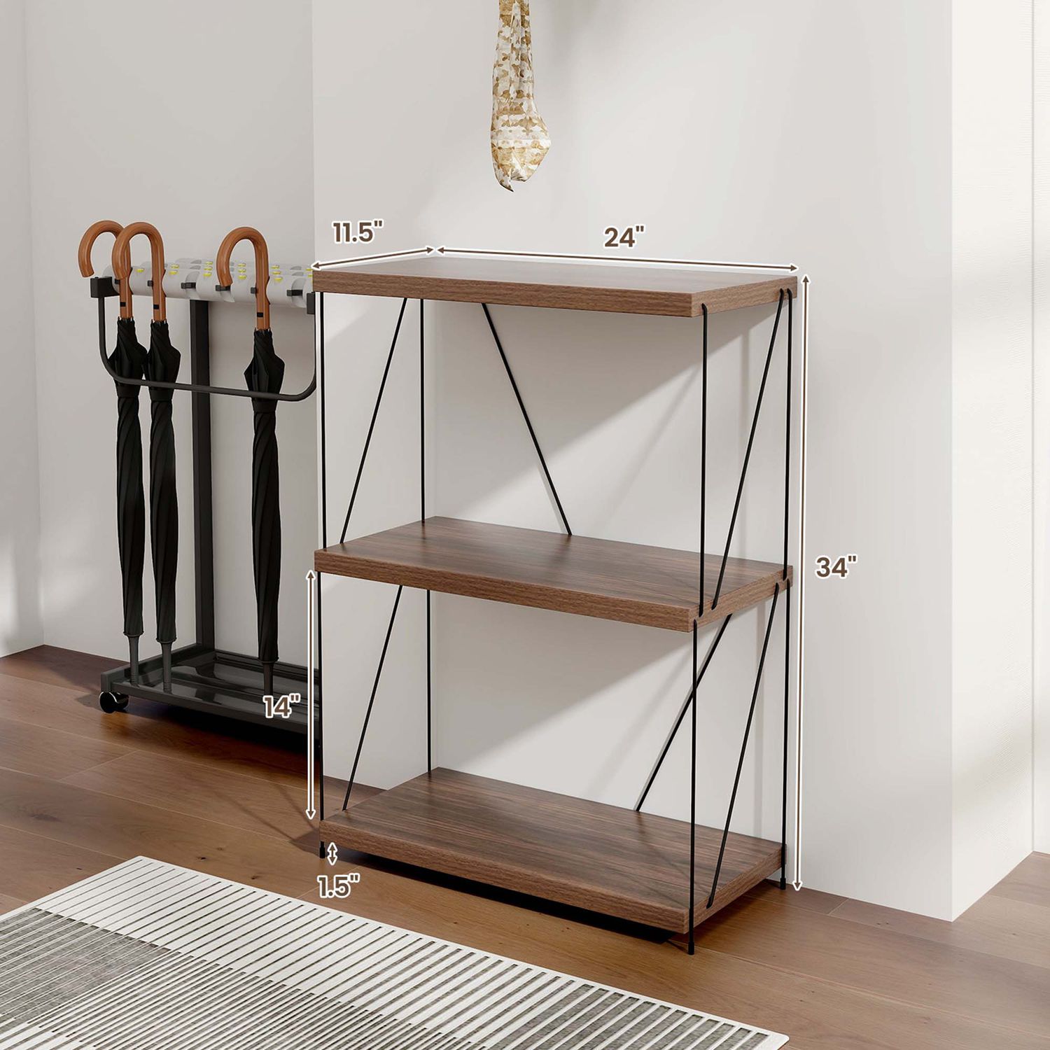 Costway CSHY003647 bookcases - View #3