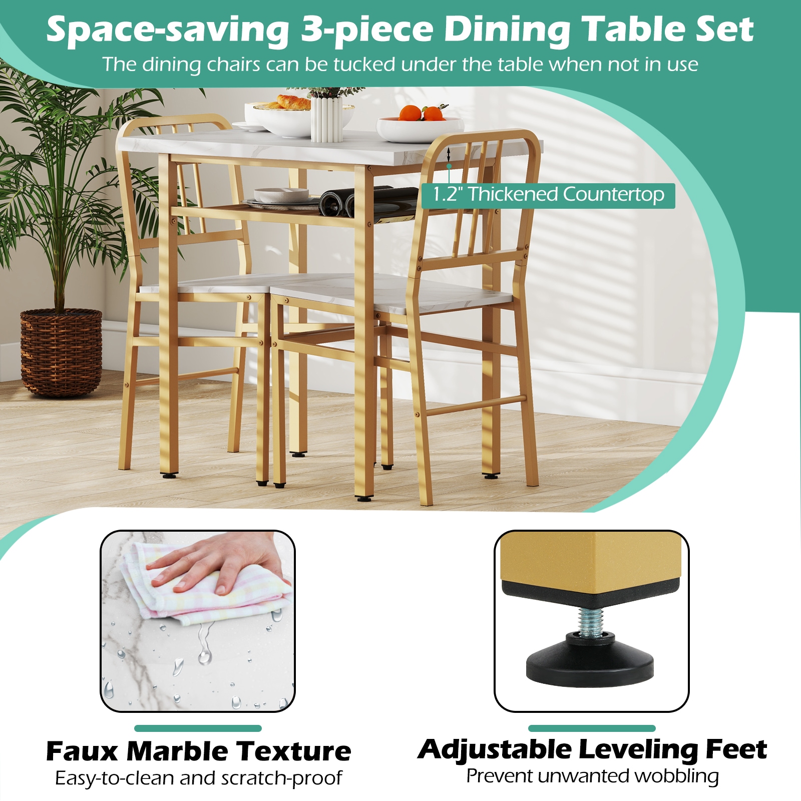 Slickblue D-CO-HW62321VJ Dining-Sets - View #4