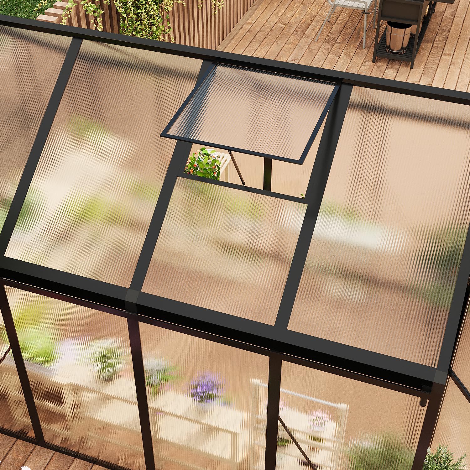 Qeetex DHZ-PHO-15HNZKNA greenhouses - View #6