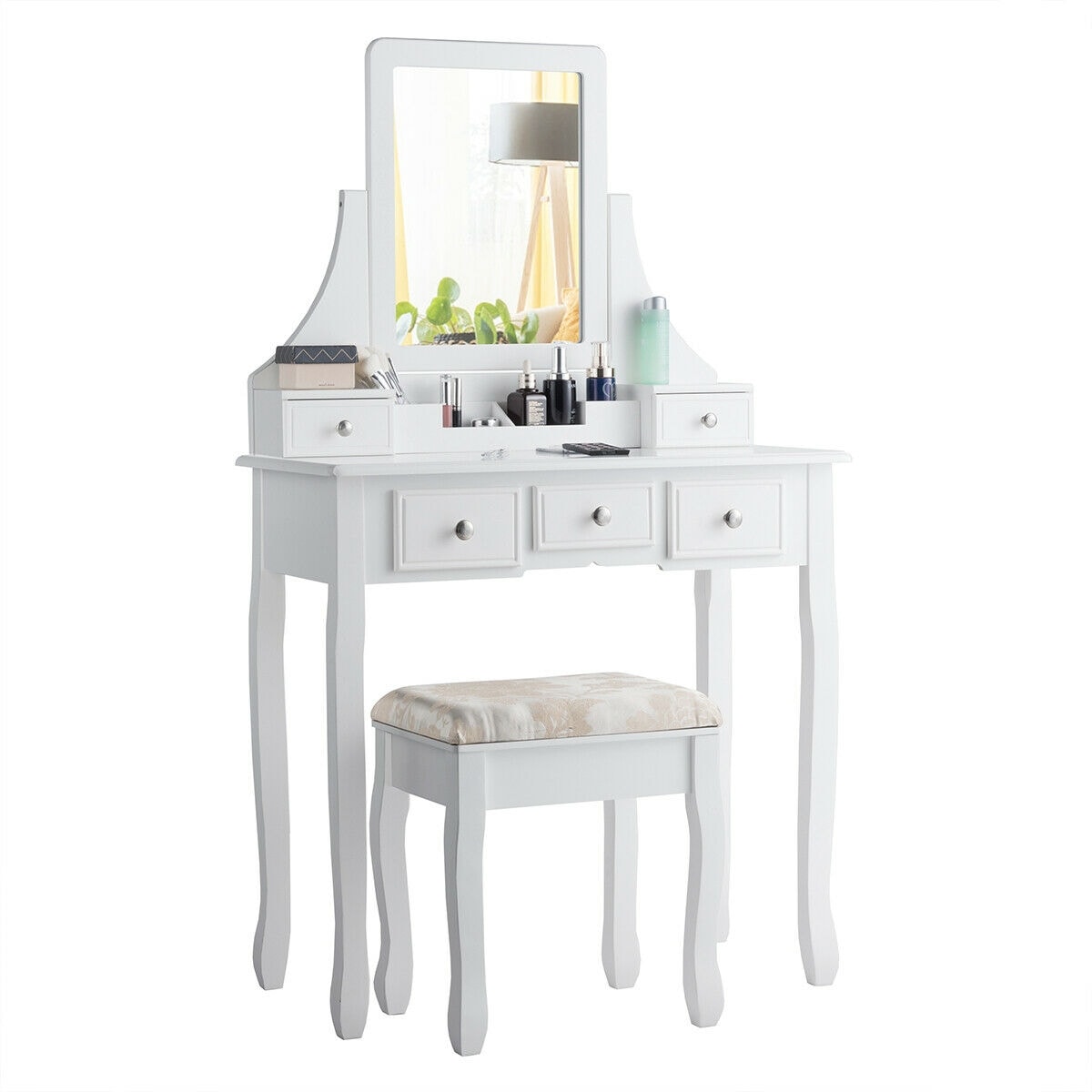 Slickblue D-CO-HW23166WH Bedroom-Vanities - View #2
