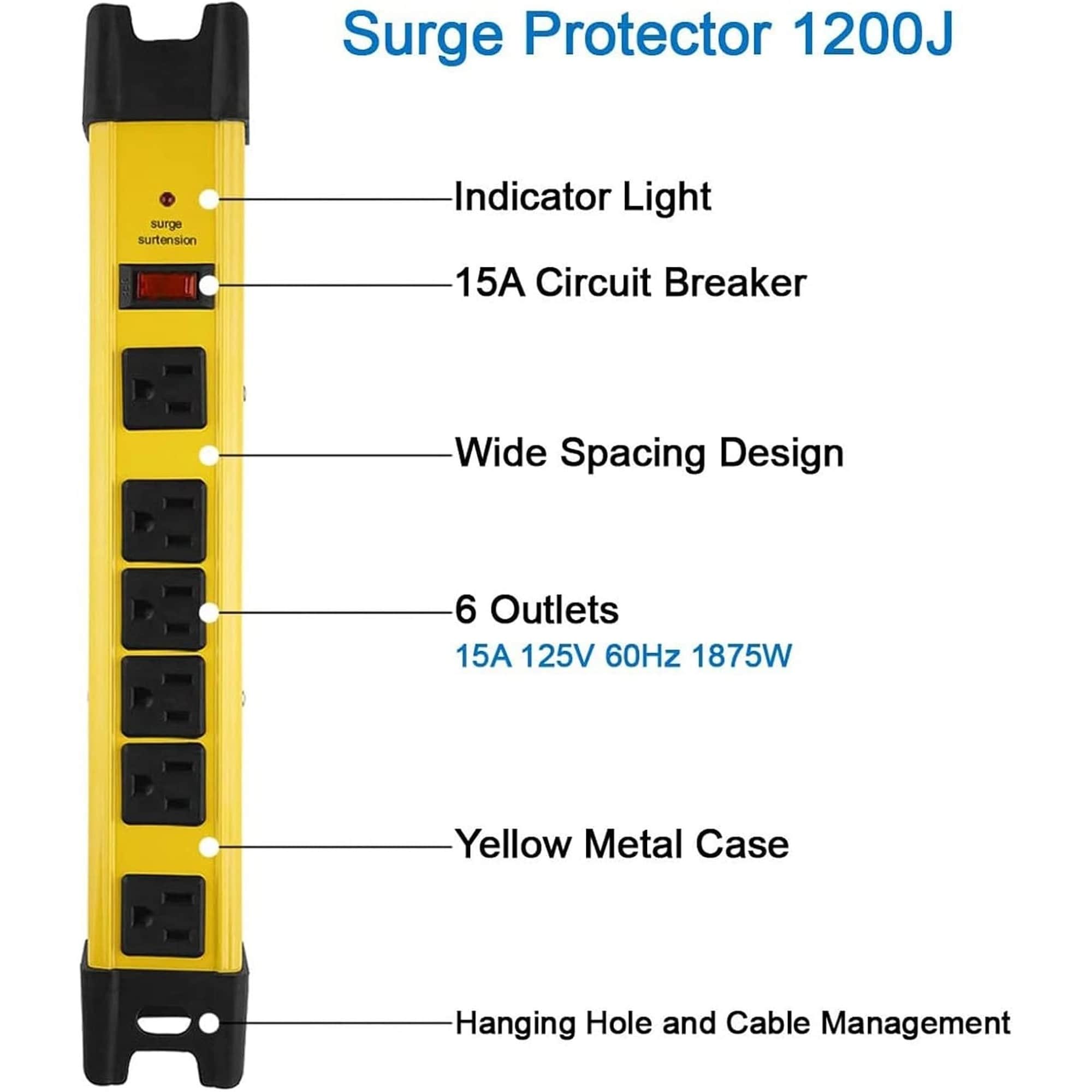 Numhew NHDREW27132 Surge-Protectors - View #2