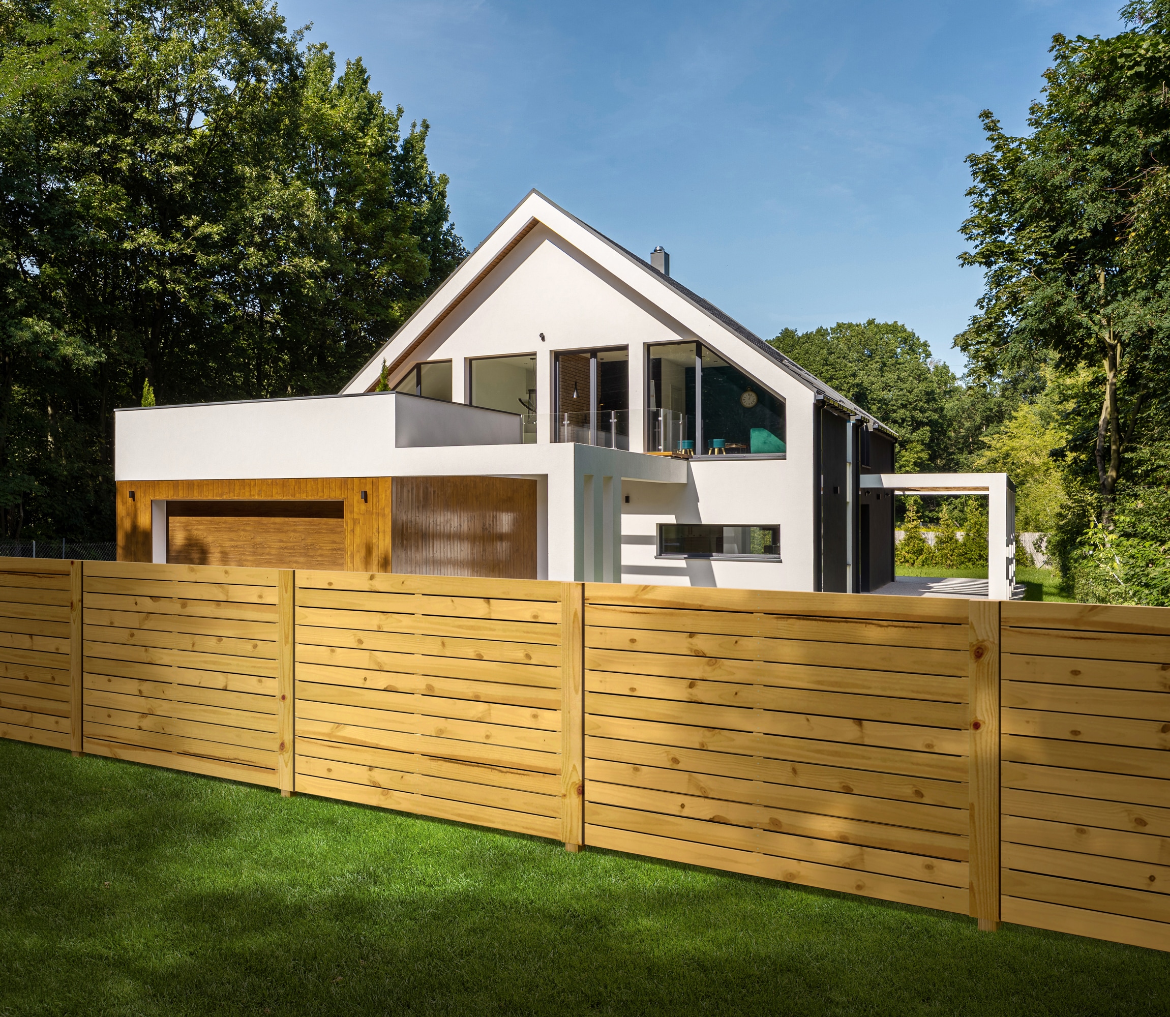 Severe Weather HFP68T25E Wood-Fence-Panels - View #2