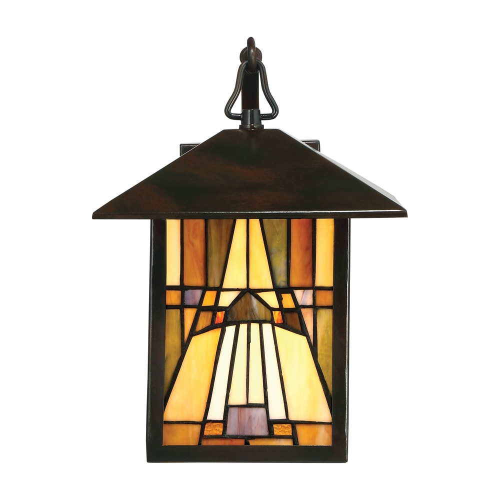 Quoizel Inglenook 1-Light 11-in H Bronze Outdoor Wall Light At Lowes.com