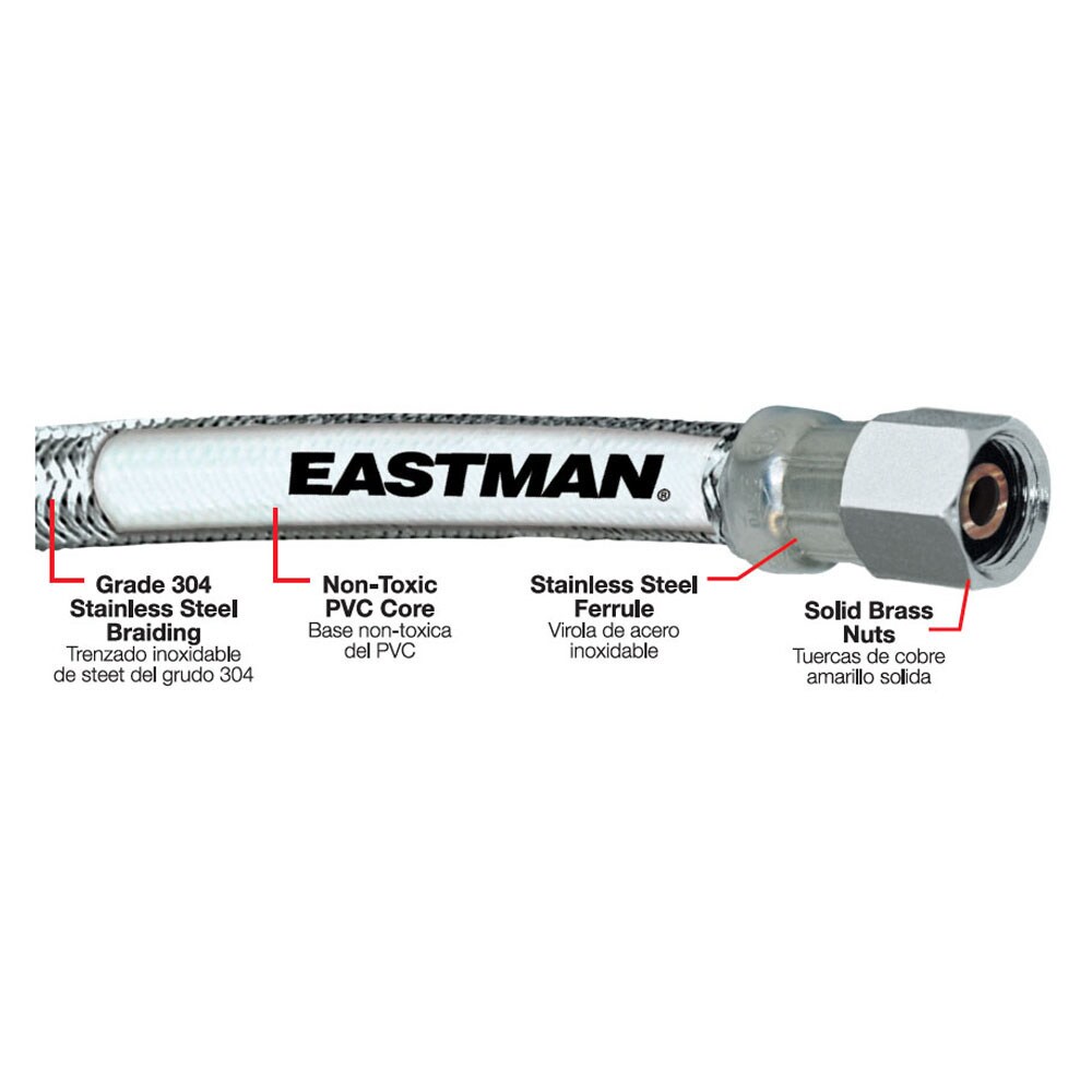 Eastman Stainless Steel Drain Hose Strainer (Silver) 98511