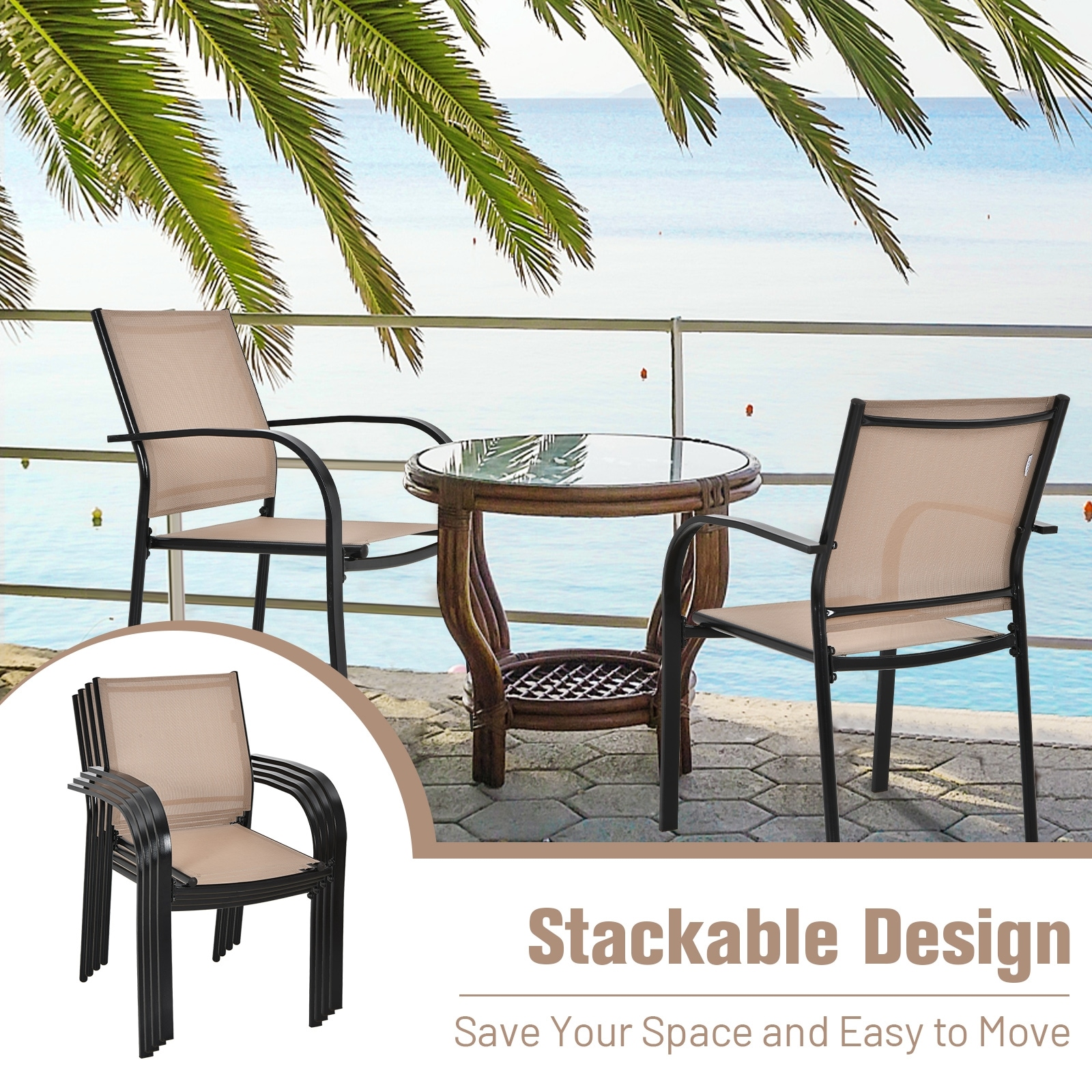 Forclover HYFE-30CF2 Patio-Chairs - View #7