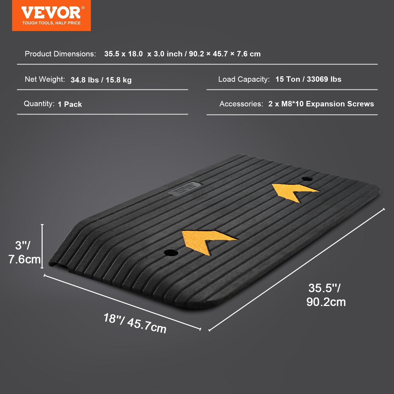 VEVOR XBLYPDGB1355XZ76IV0 Access-Ramps - View #8