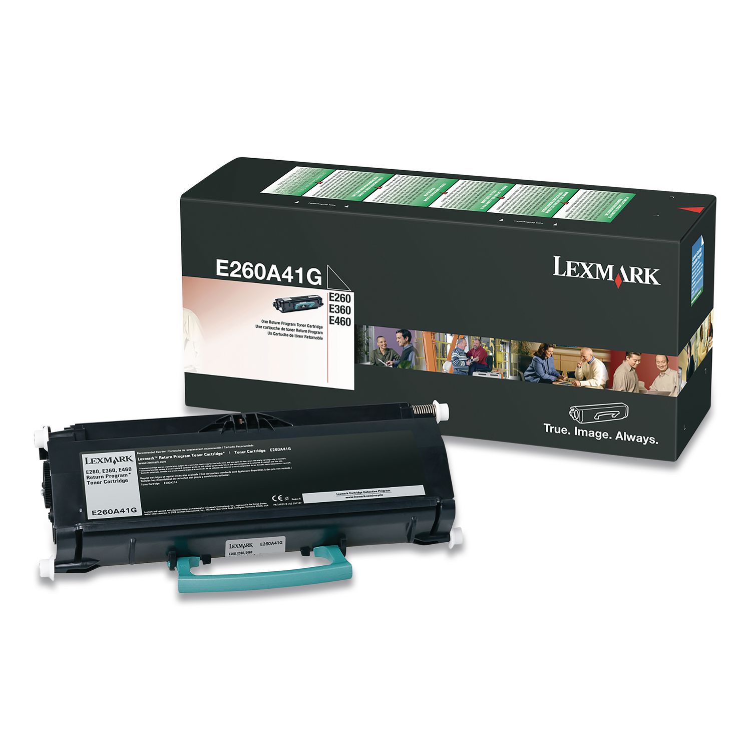 Lexmark E260A41G Return Program Toner 3500 Page-Yield Black #E260A41G