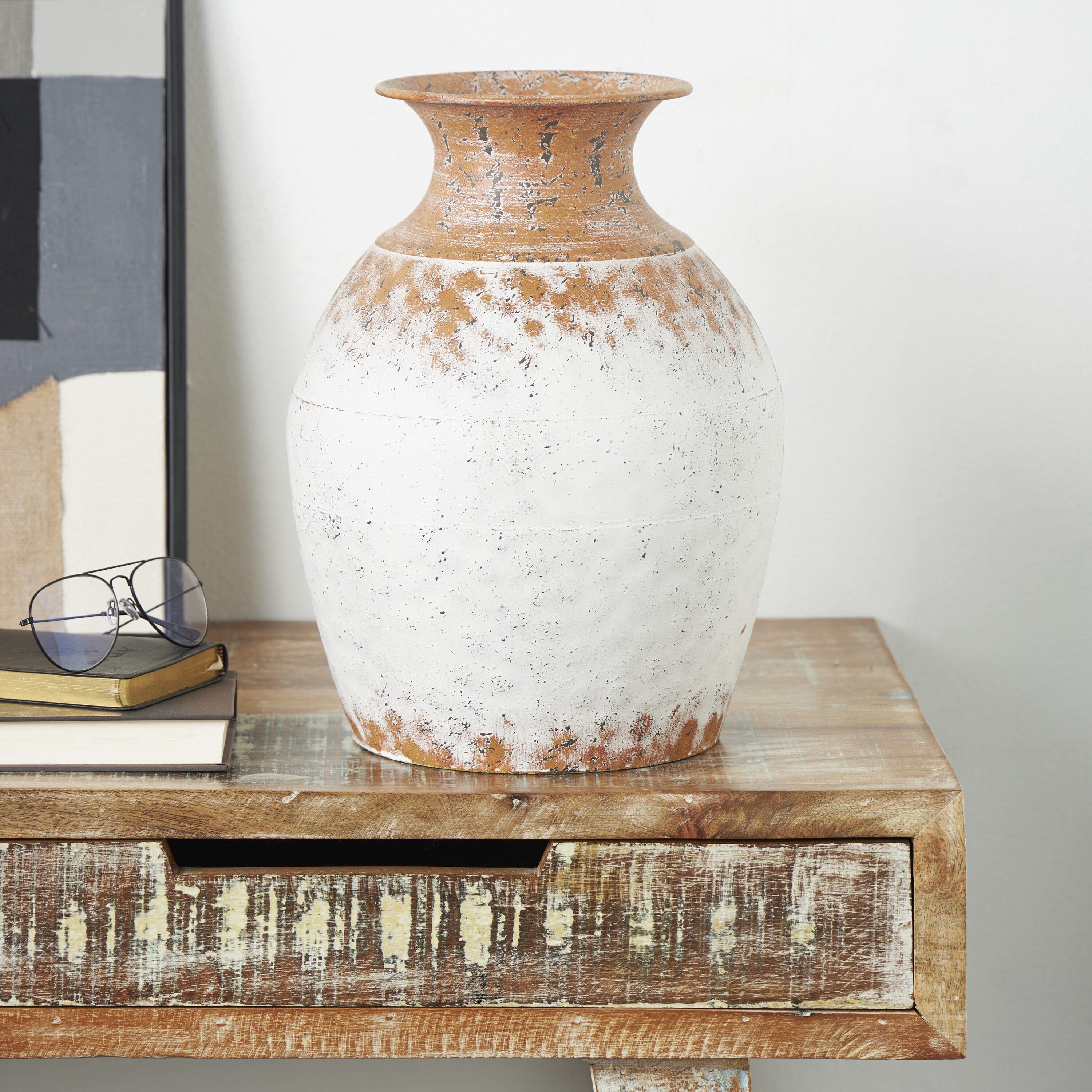 Grayson Lane 821910 Copper Iron Rustic Vase