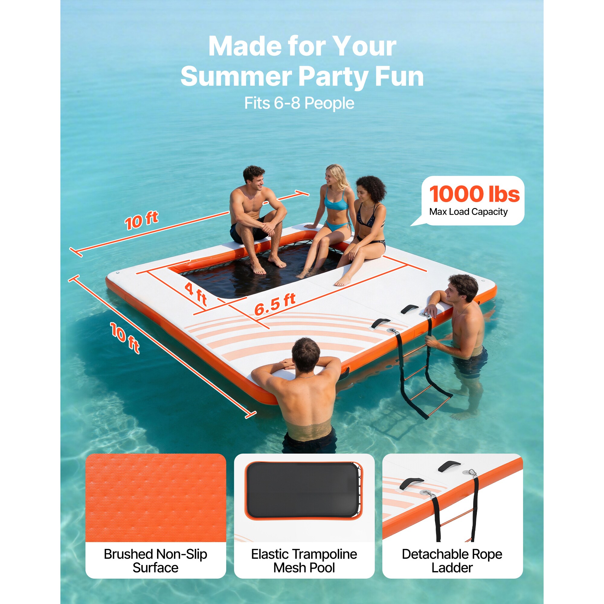 VEVOR SCCQFTZFX10117559V0 Pool-Toys-Floats - View #2