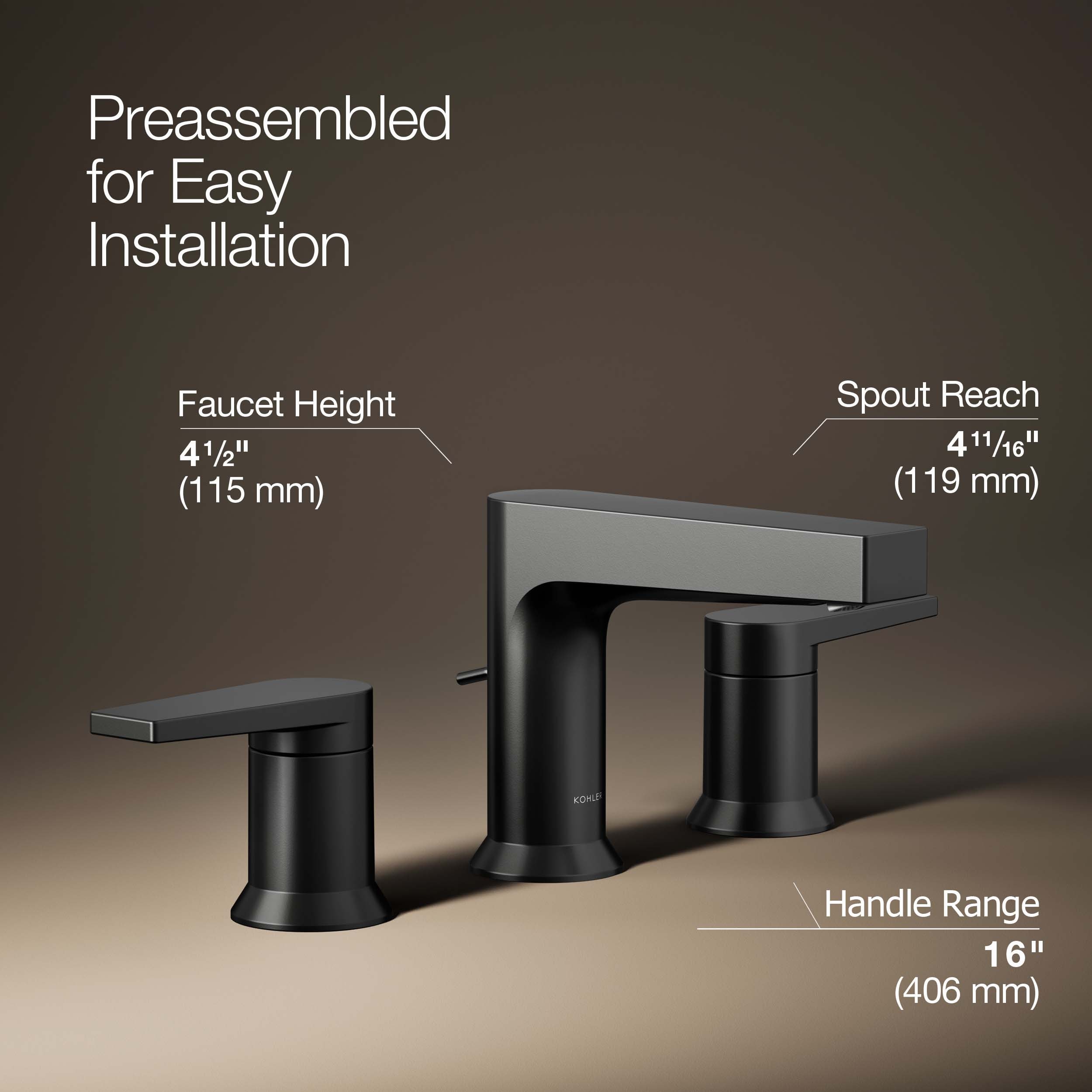 KOHLER K-97100-4-BL Lavatory-Faucets - View #4