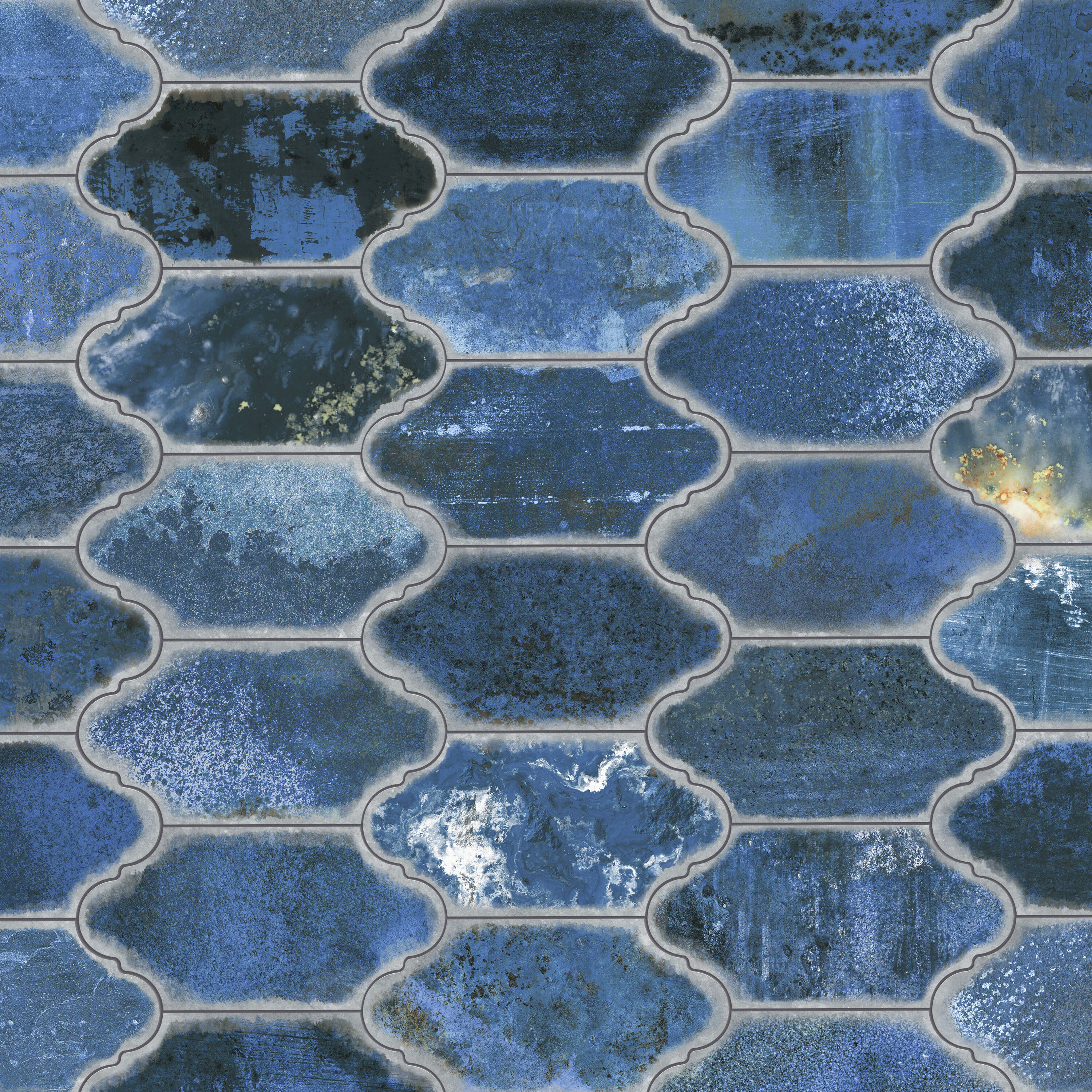 Affinity Tile Sample - Dorne Provenzal Blue 6-in x 13-in Matte Porcelain Floor and Wall Tile