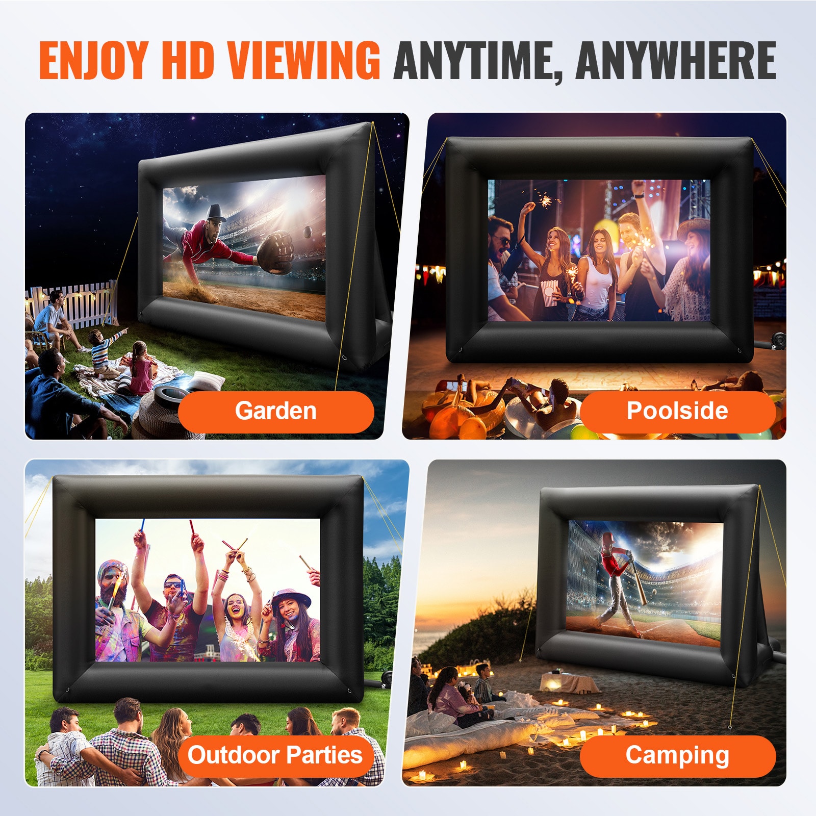 Mecale YAS-A4GI7K Inflatable-Movie-Screens - View #6
