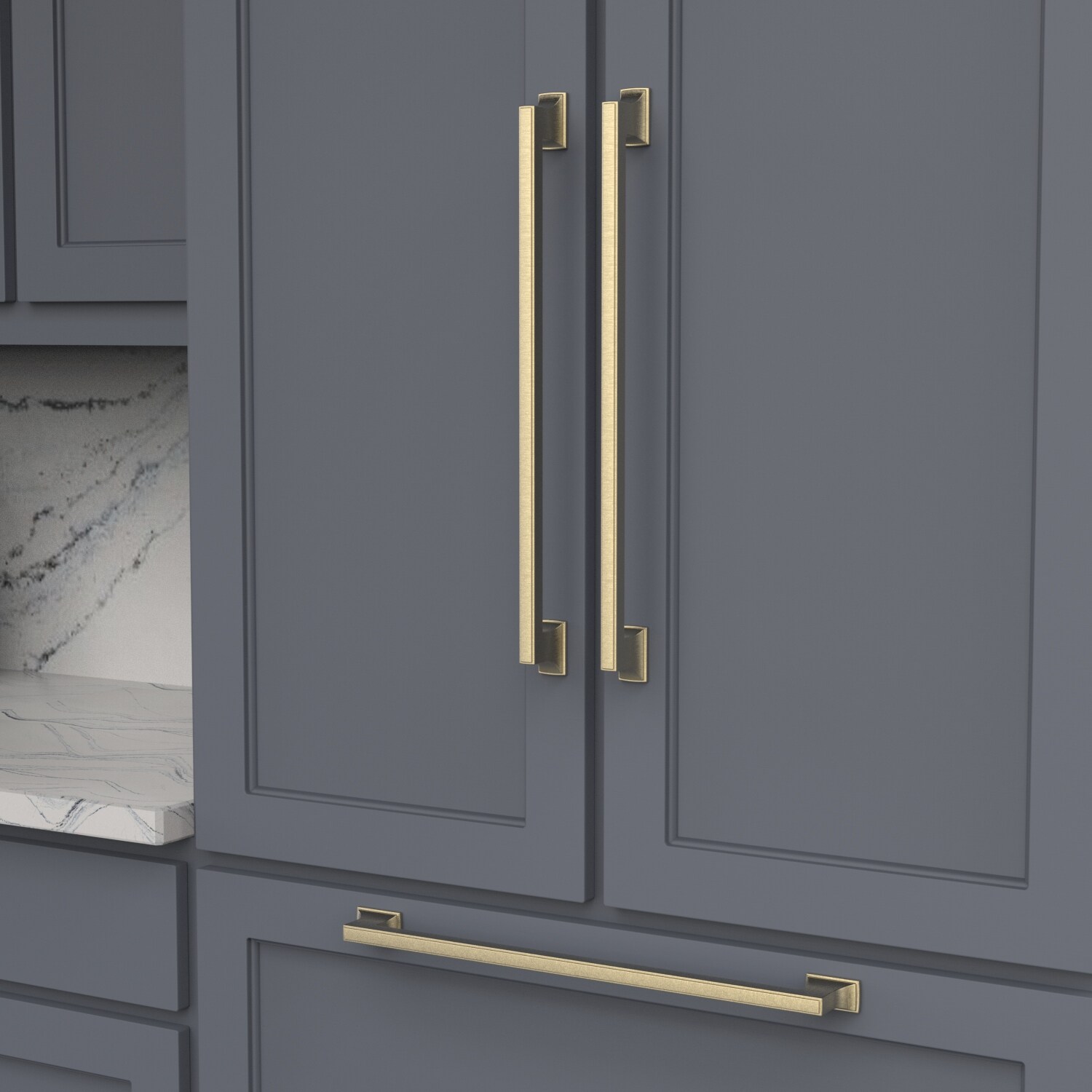 Belwith Keeler B078831-CBZ Cabinet-Pulls - View #3