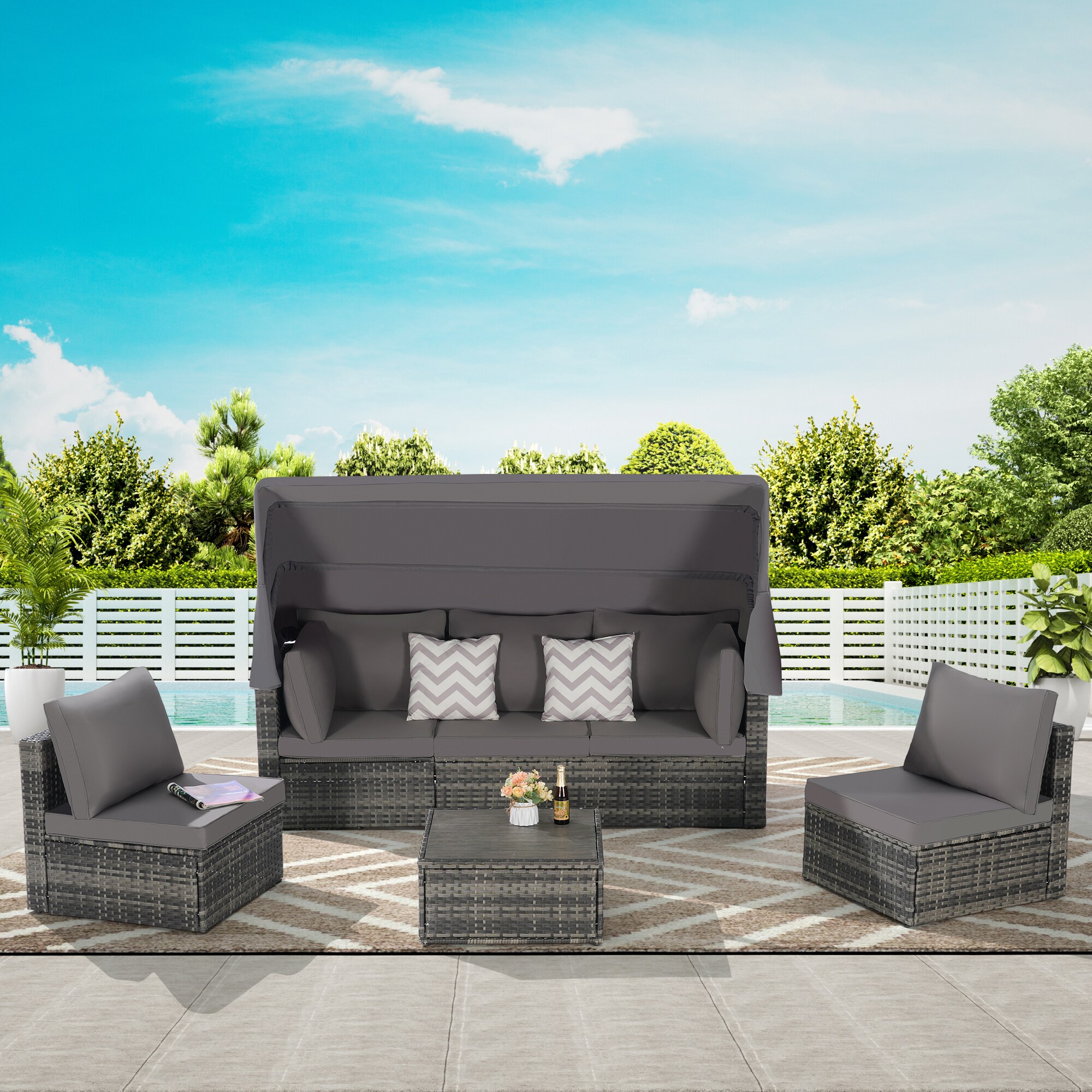 Bybafun YB6700089 Patio-Sofas-Daybeds - View #2