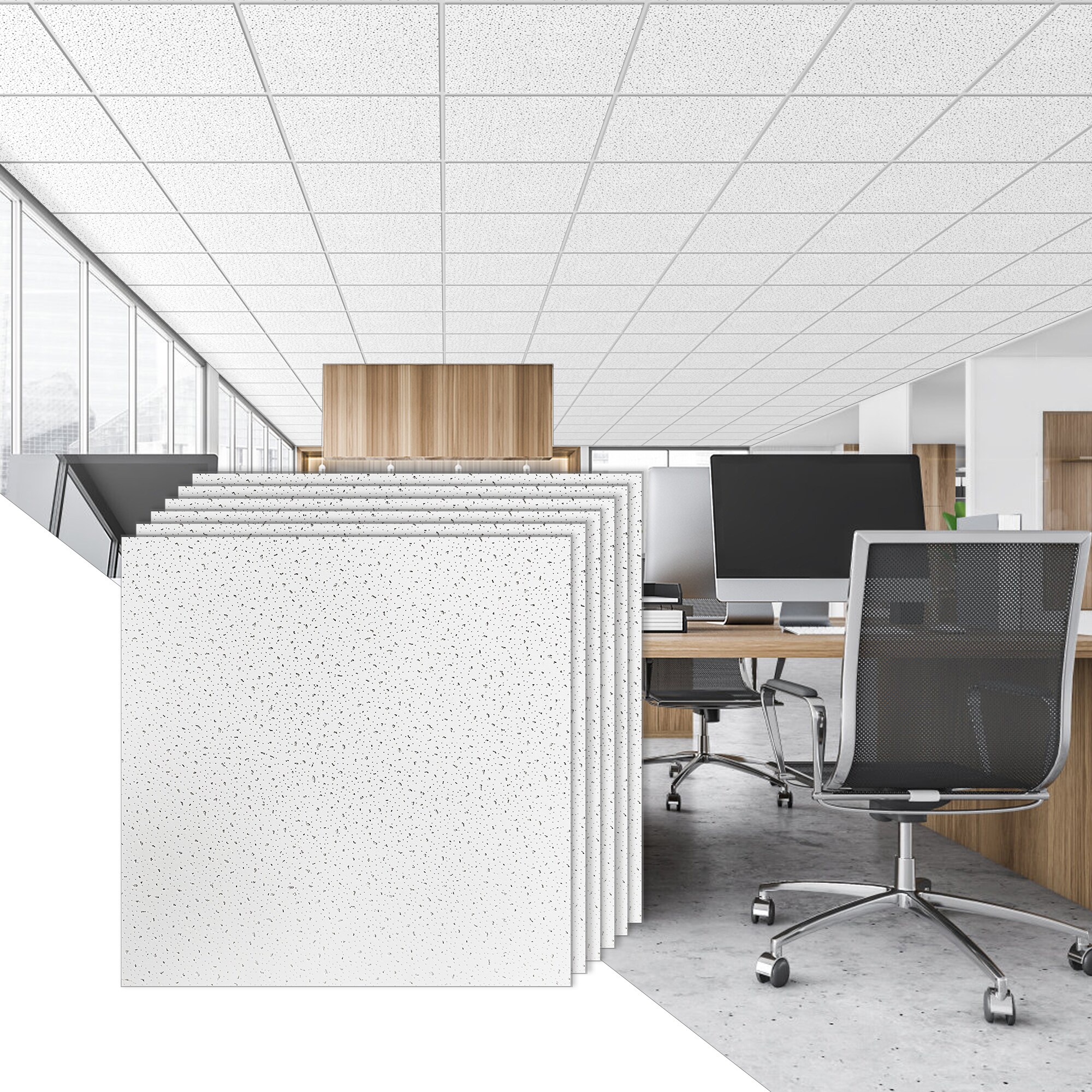 LOVMOR SF-R-PVC-KMB-6 Ceiling-Tile - View #2