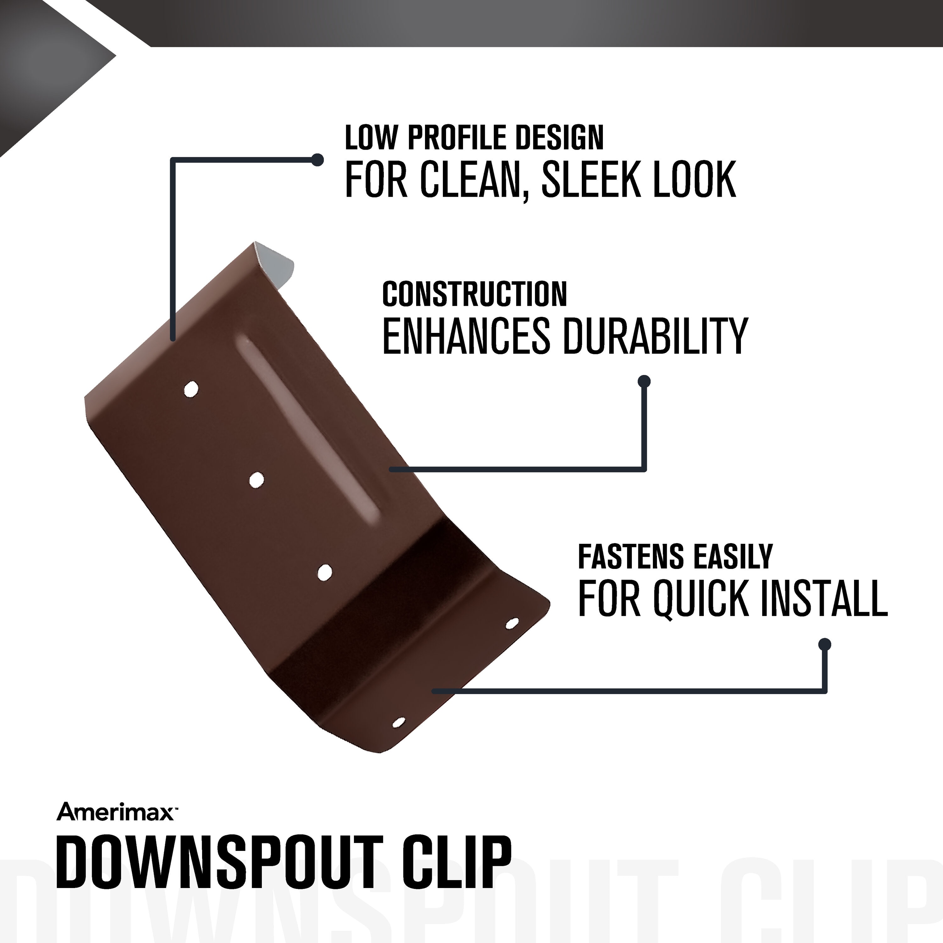 Amerimax 4PCBR36U Downspout-Components - View #2