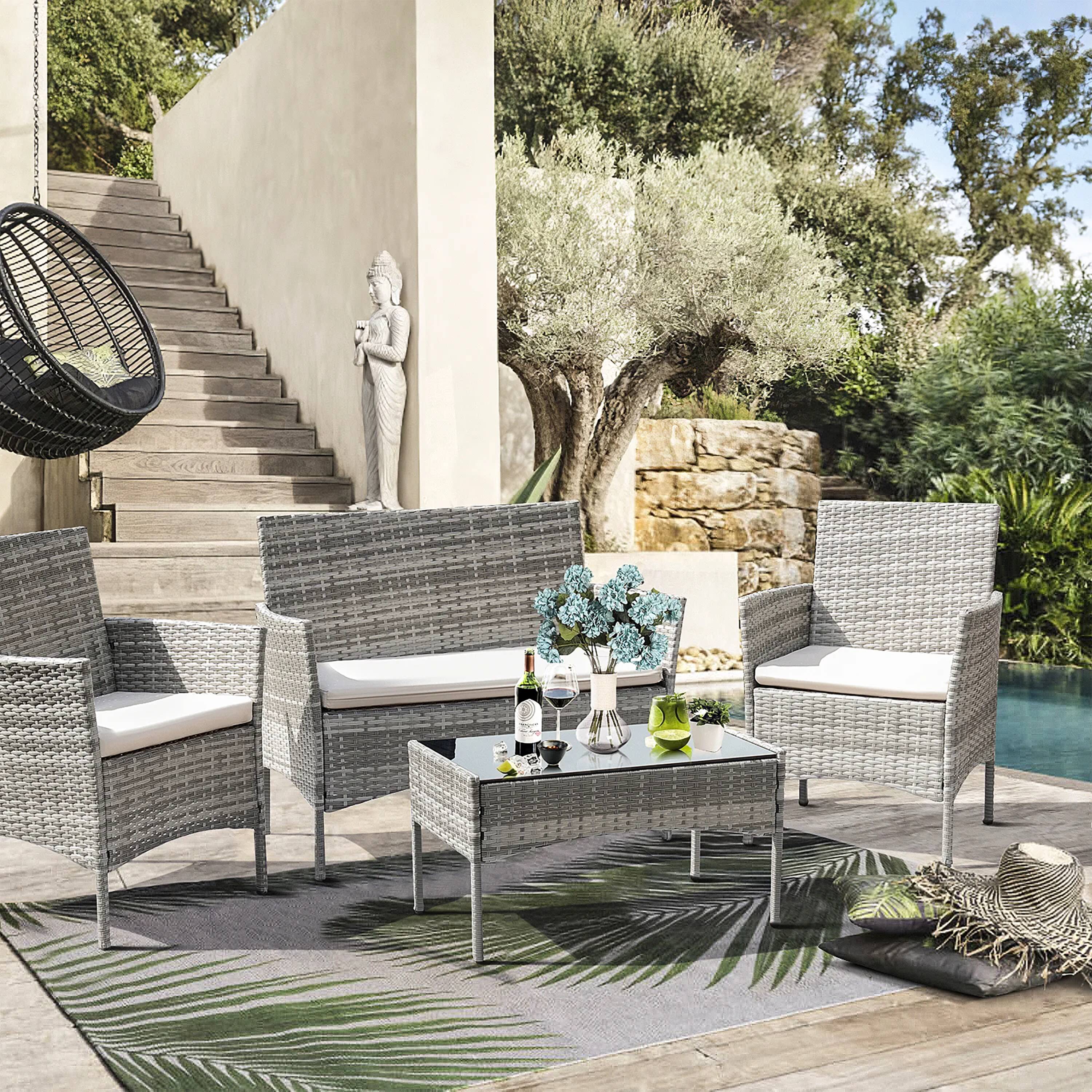 Vineego LS-LCRF71B4A Patio-Conversation-Sets - View #6