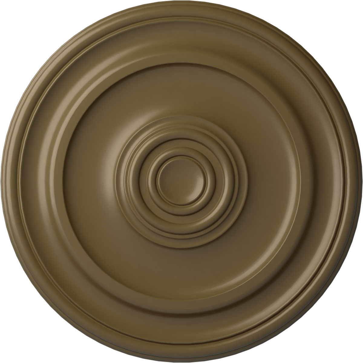 Ekena Millwork CM20KPMMF Kepler Traditional 19.75-in W x 19.75-in L Mississippi Mud Polyurethane Ceiling Medallion