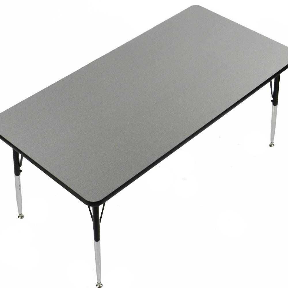Correll CORR4489  A3048-REC-55 1.25 in. High Pressure Top Rectangular Activity Tables, Montana Granite- 30 x 48 in.