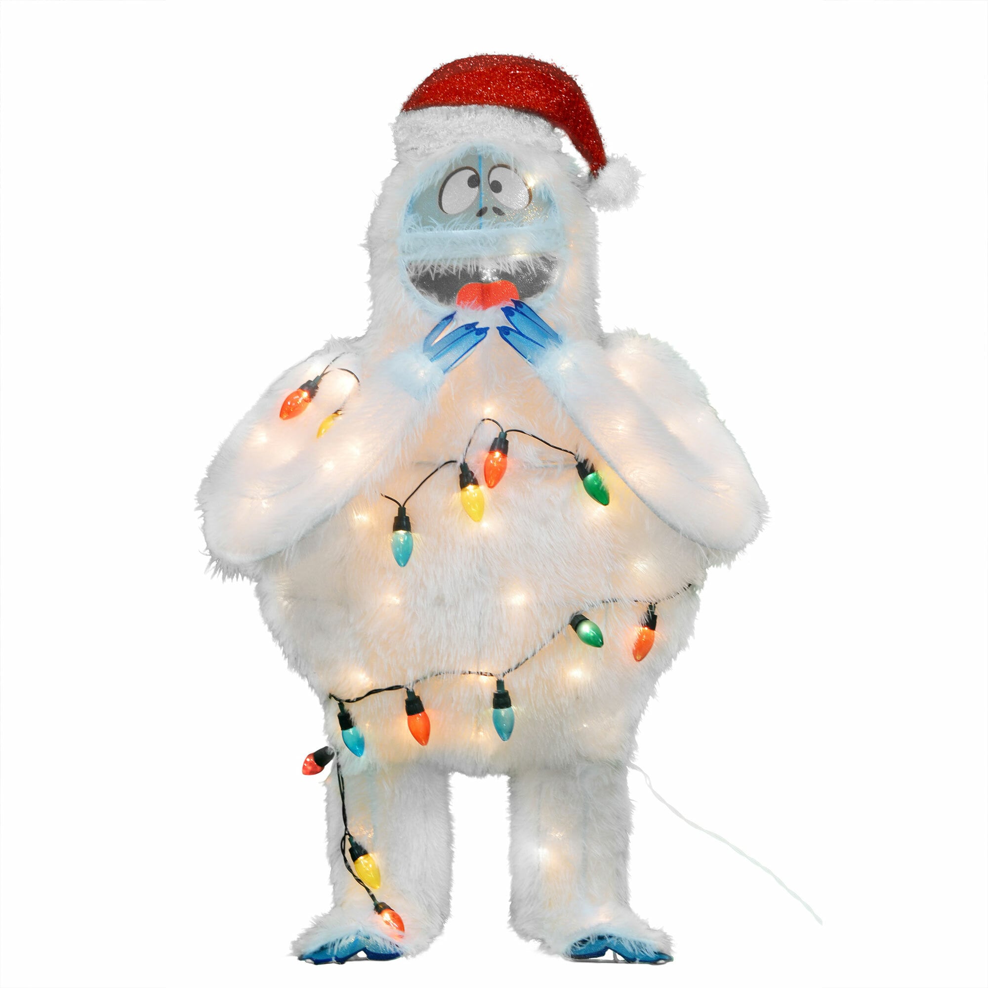 Christmas Tree Topper 18 Size Abominable Snowman Vintage Christmas