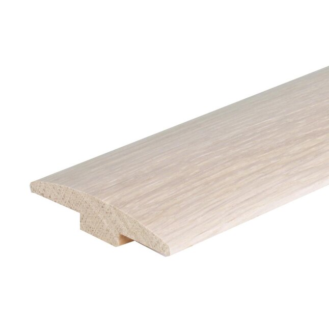 Flexco French Oak Mistos 0.46-in T x 2-in W x 78-in L Solid Wood Floor T-moulding Flexco French Oak Mistos 0.46-in T x 2-in W x 78-in L Solid Wood Floor T-moulding