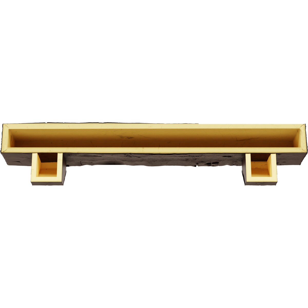 Ekena Millwork MANUHH06X06X60ASZM Mantel-Shelves - View #5
