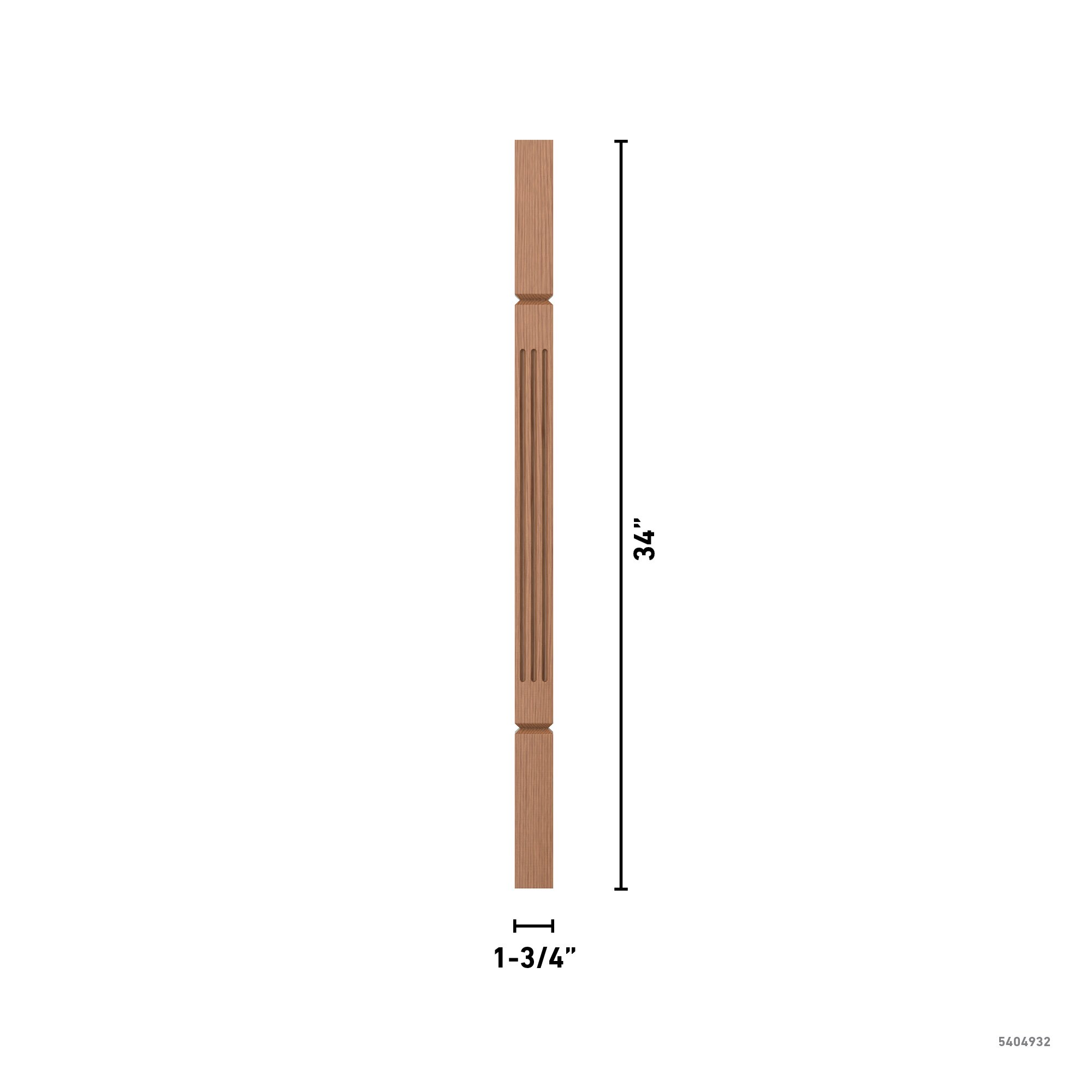 L.J. Smith Stair Systems LJF-5360V-WO 34 Interior-Stairpart-Balusters - View #4