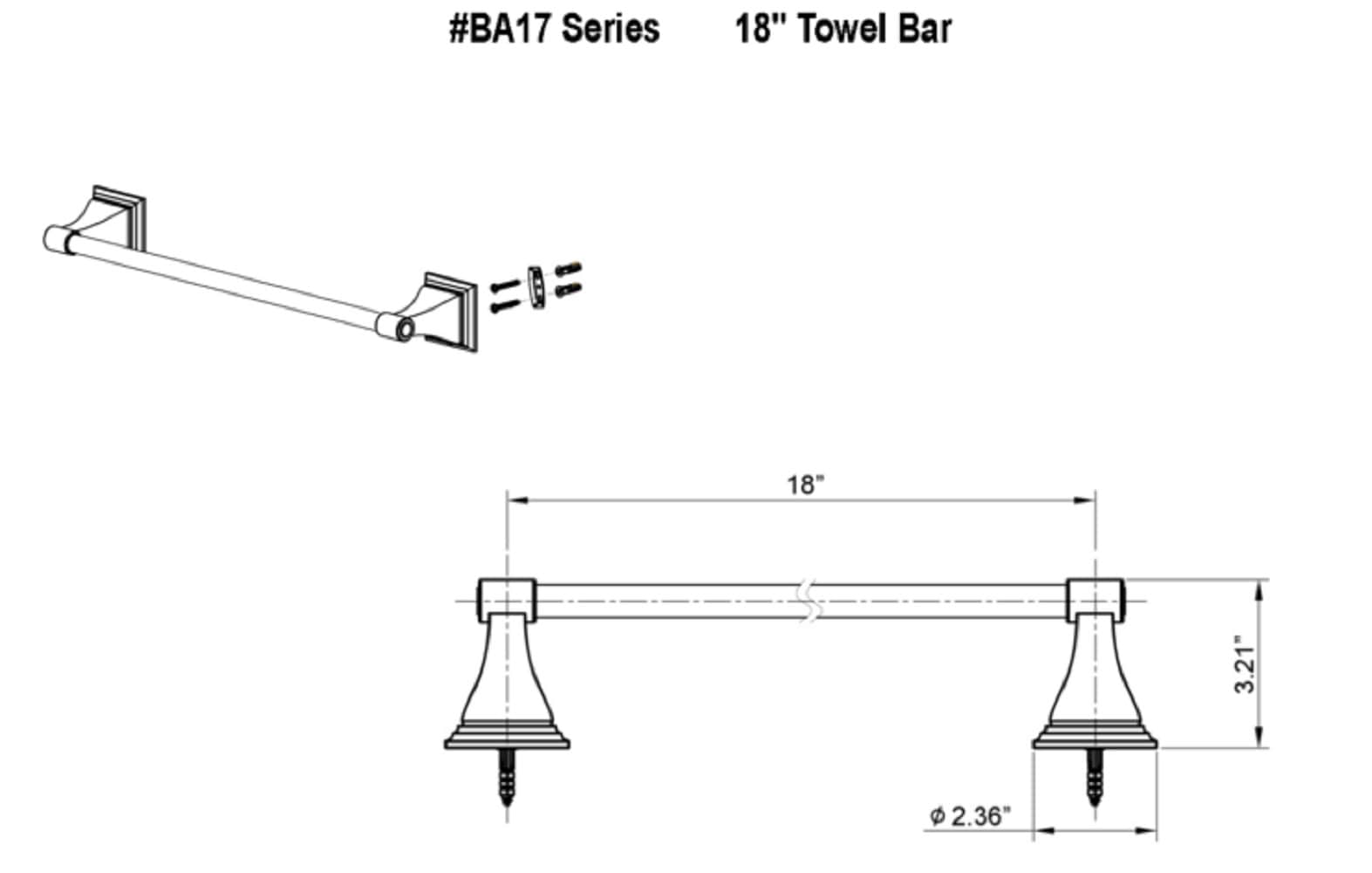ARISTA BA1701-18TBR-CH d060350 - View #6
