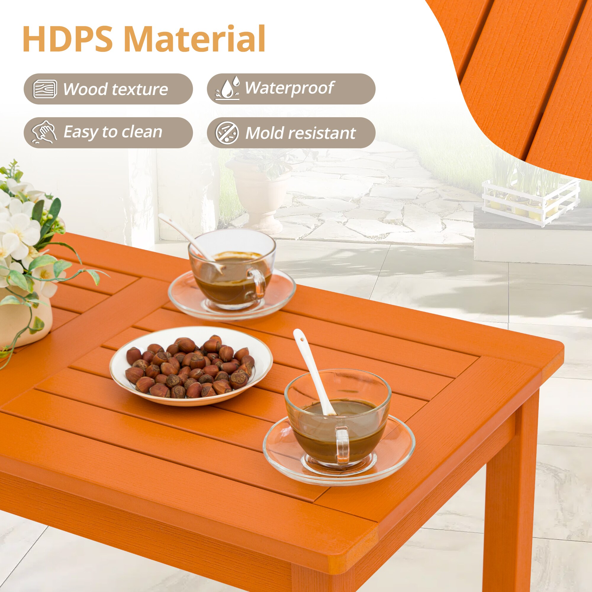 Hosworth 745573745728 Patio-Tables - View #4