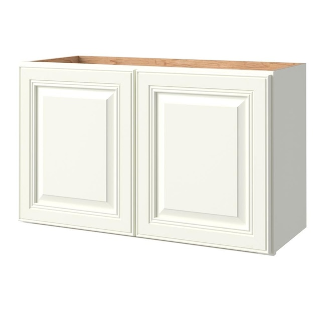 allen + roth Dawley 30-in W x 18.125-in H x 24-in D Linen Maple Door Wall Semi-Custom Cabinet allen + roth Dawley 30-in W x 18.125-in H x 24-in D Linen Maple Door Wall Semi-Custom Cabinet