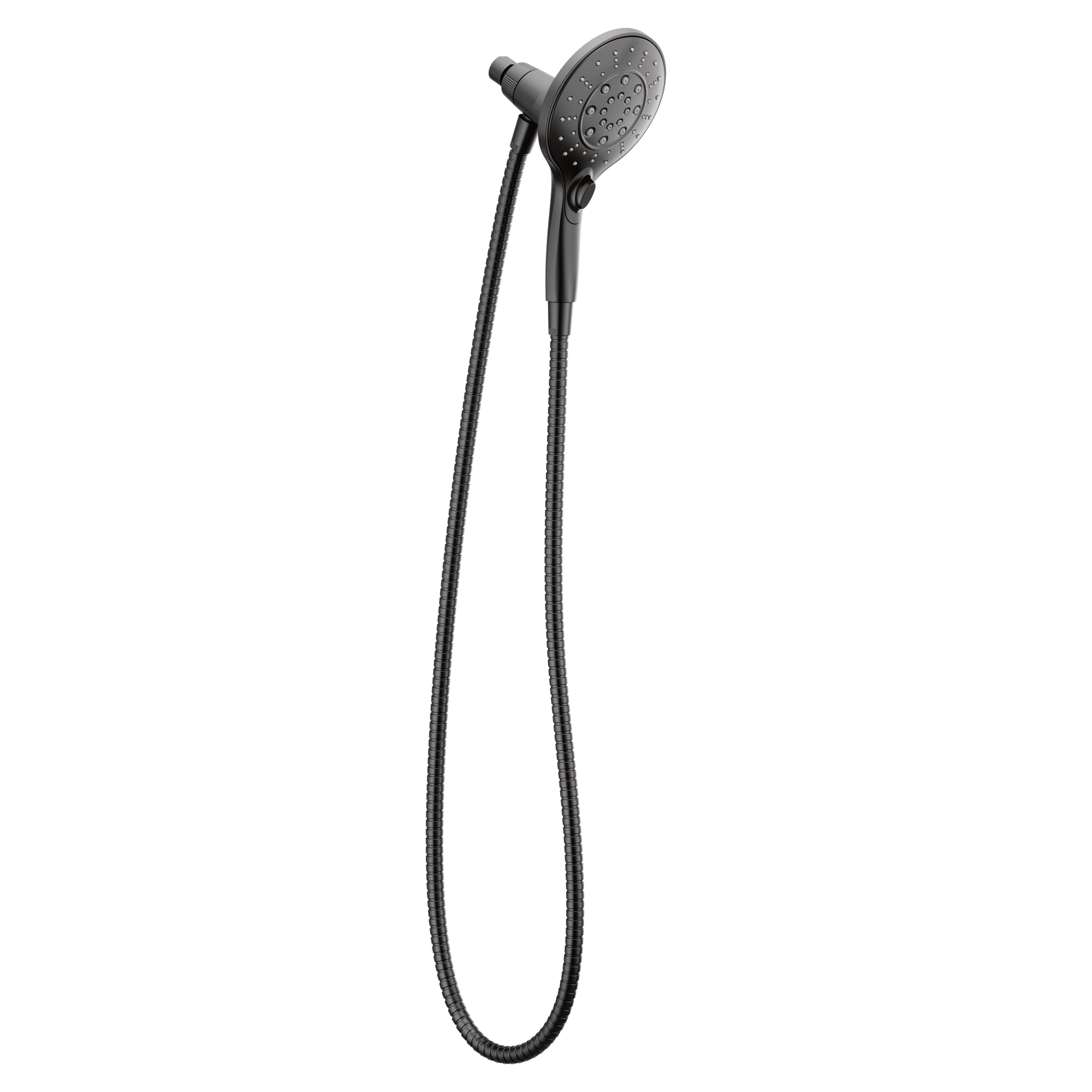 Moen 3662EPBL Engage 6.0 -Spray Matte Black 5.5-in Round Handheld Shower Head 1.75 GPM