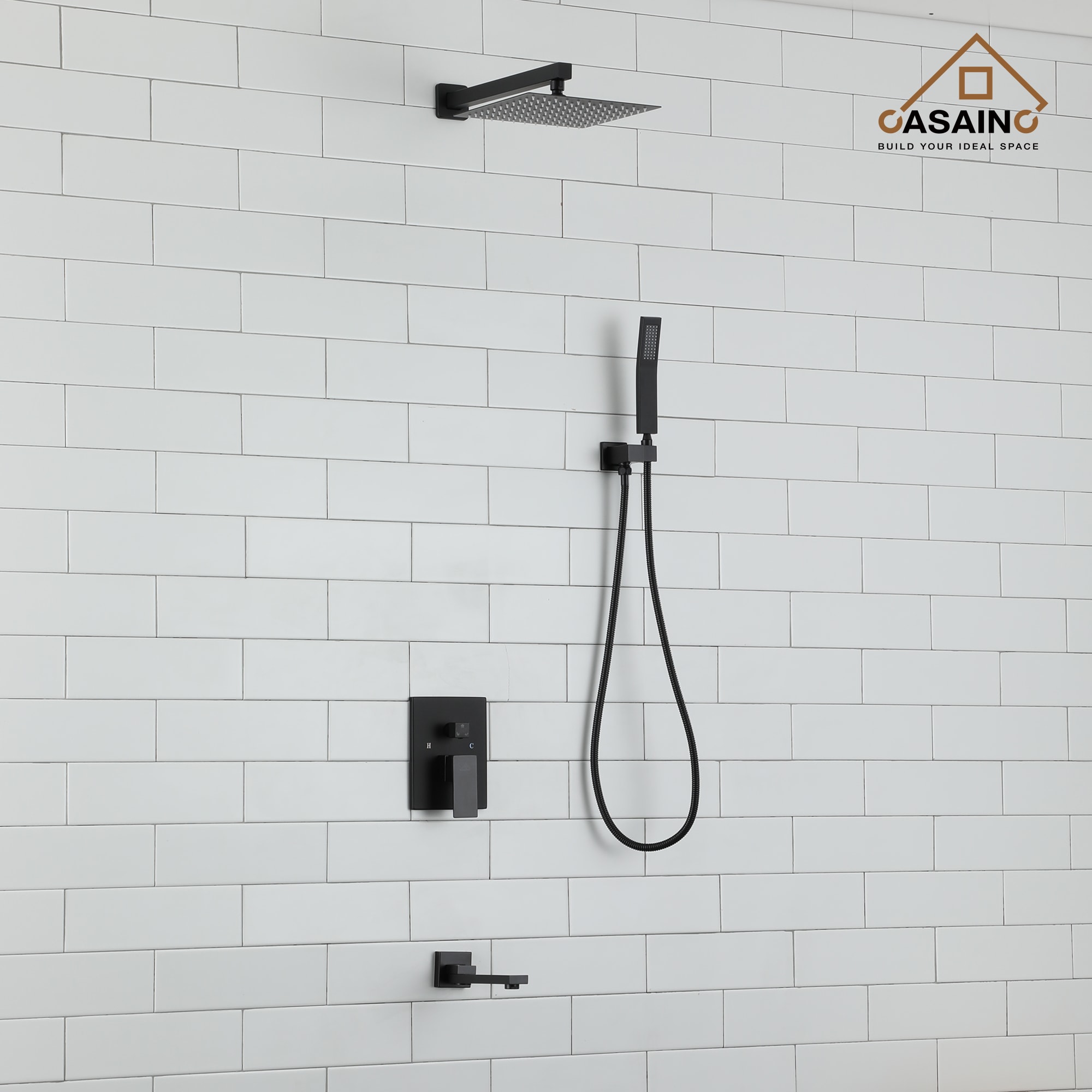 CASAINC WF-DBW93102H-10 Showerhead-Bar-Panels - View #4