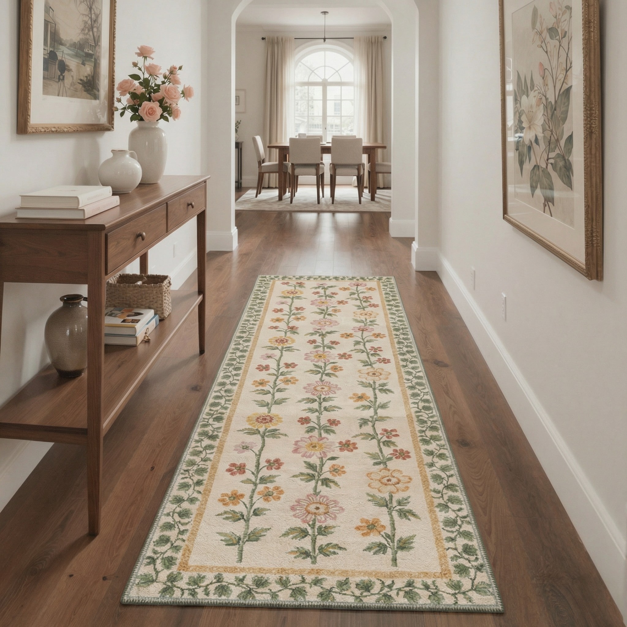 BAVNI ARF1314-PETAL-2X6 rugs - View #2