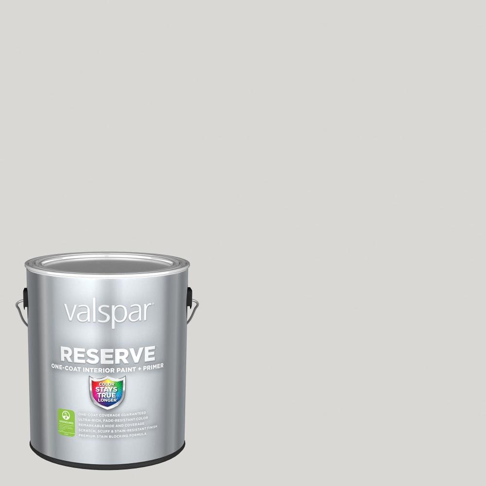 Valspar 4003-1A-2916574 Reserve Flat Seashell Gray 4003-1A Latex Interior Paint Paint + Primer ( 1-gallon )
