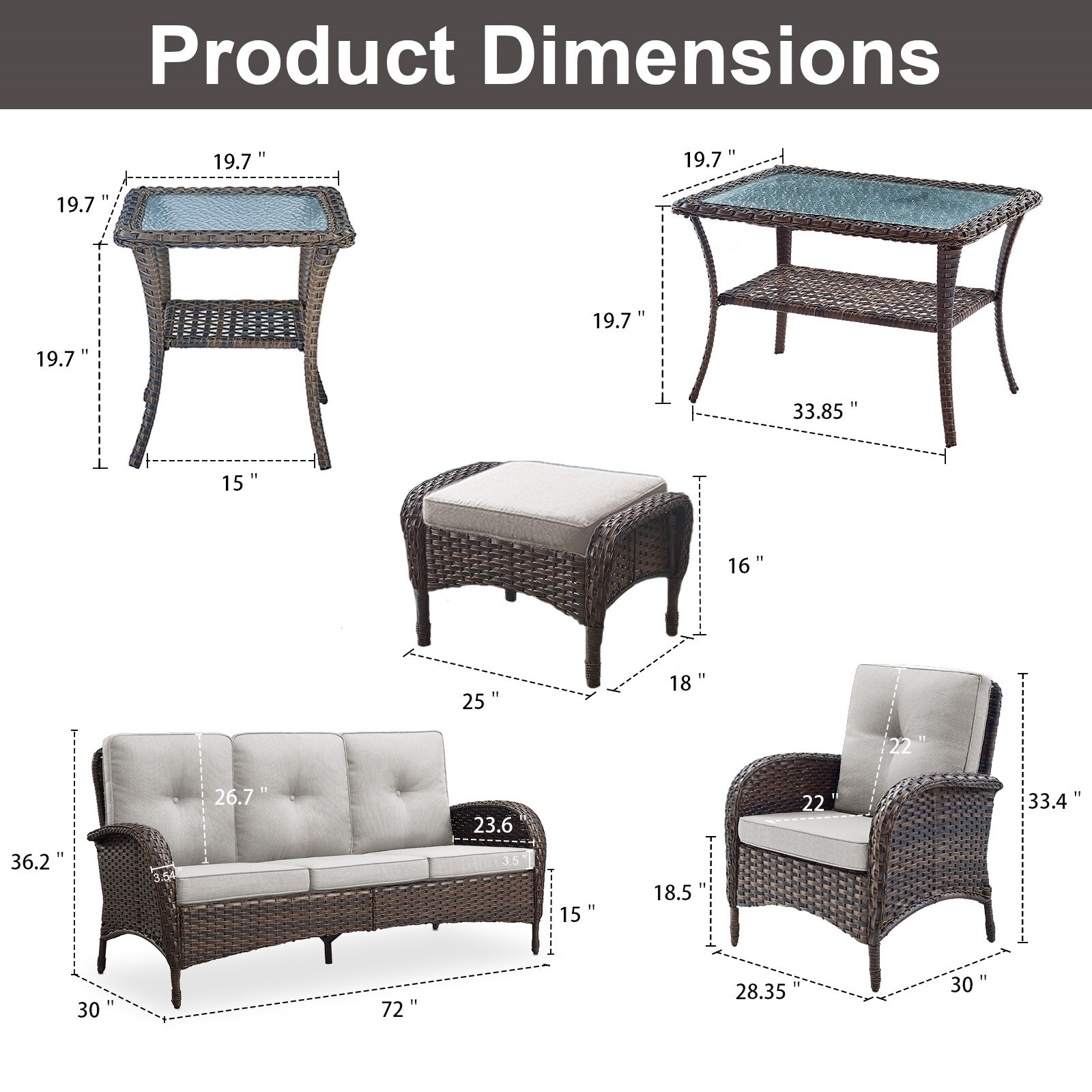 Rilyson FS114116R50087R60-2 Patio-Conversation-Sets - View #10