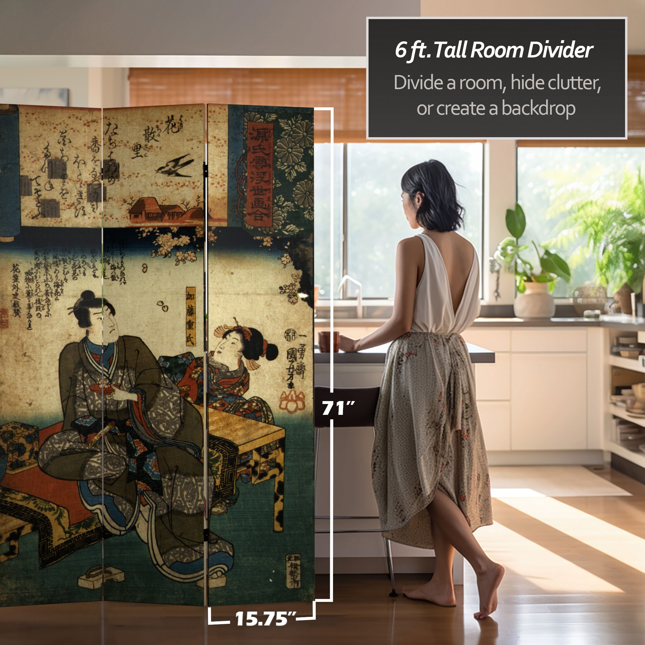 Red Lantern CAN-JAPAN Indoor-Privacy-Screens - View #4