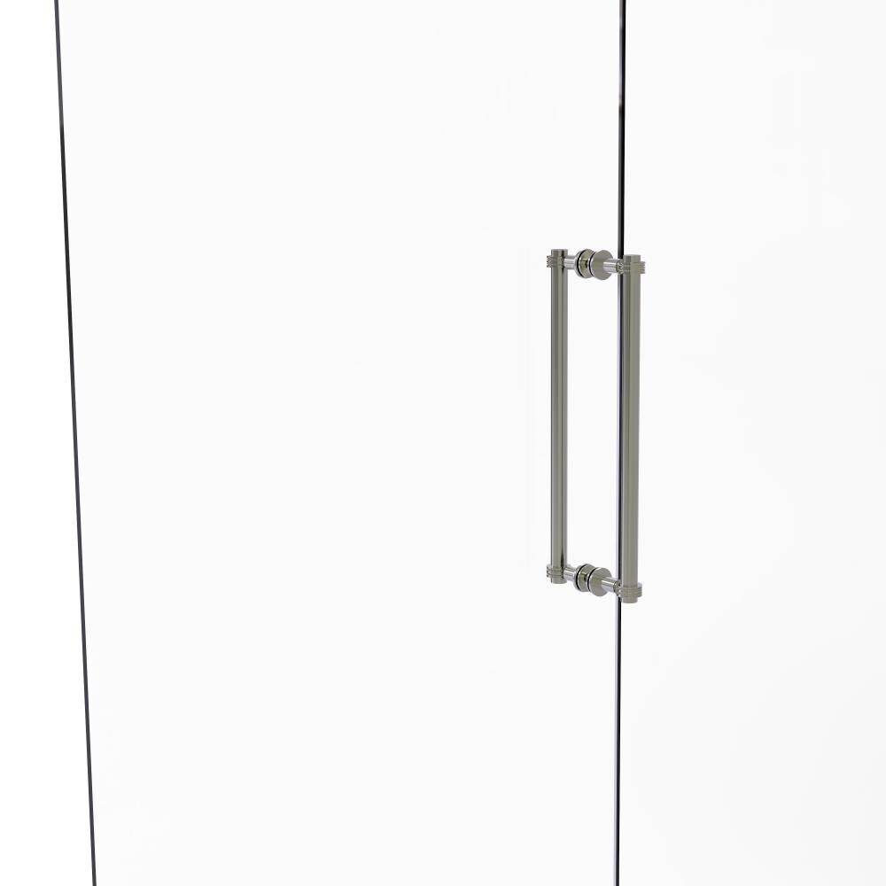 Allied Brass 404D-18BB-SN Satin nickel 18-Inches Hinged shower door Handle