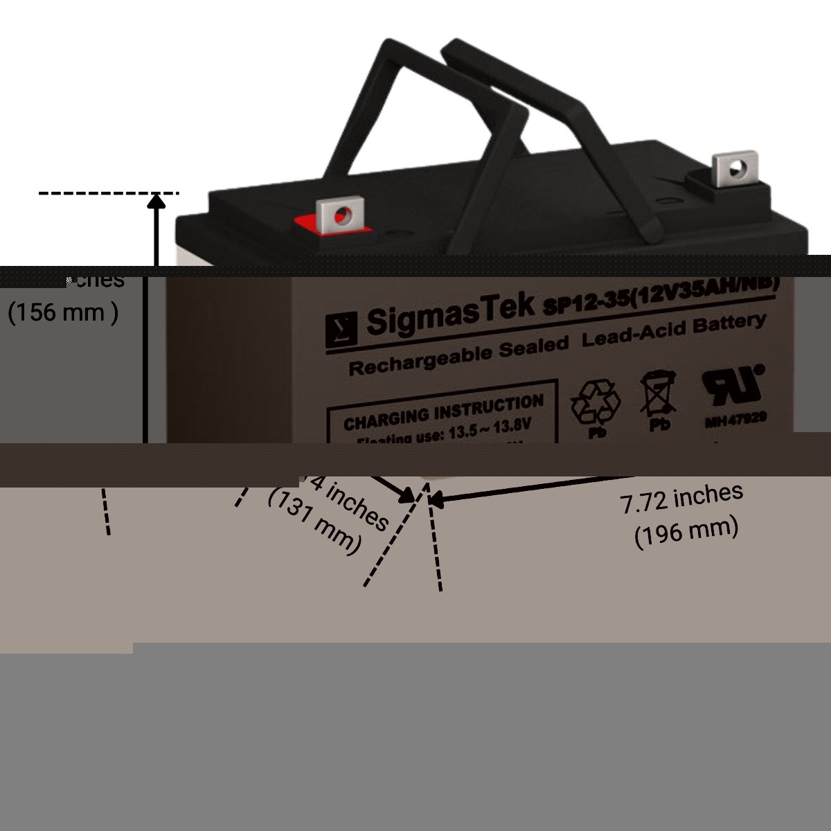 SigmasTek 652029329589 Device-Replacement-Batteries - View #2