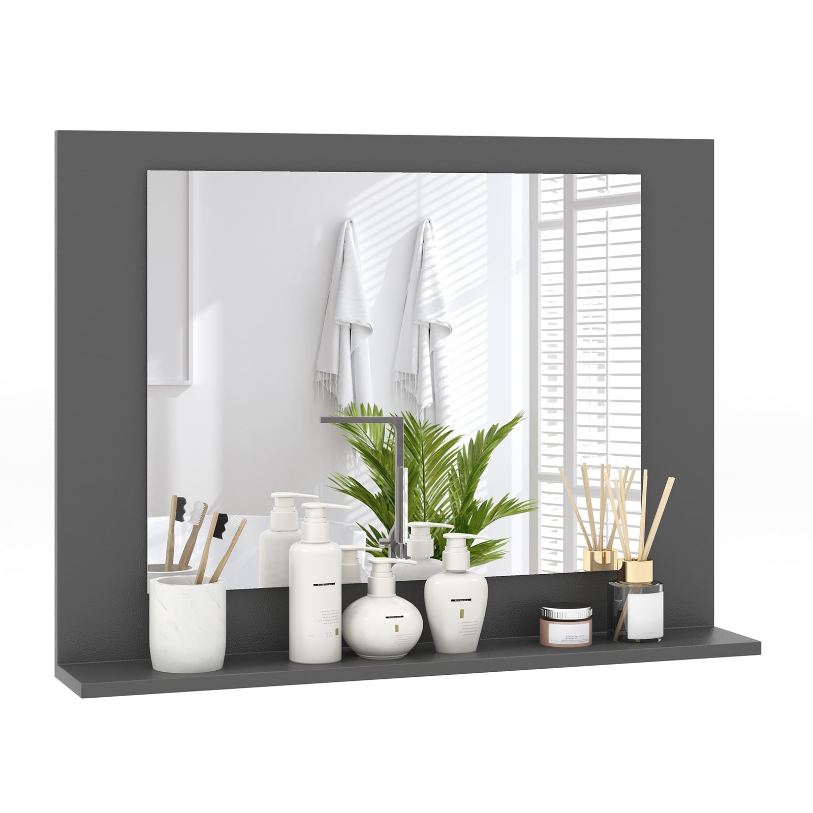 Poinic CWG72341GR Decor-Mirrors - View #2