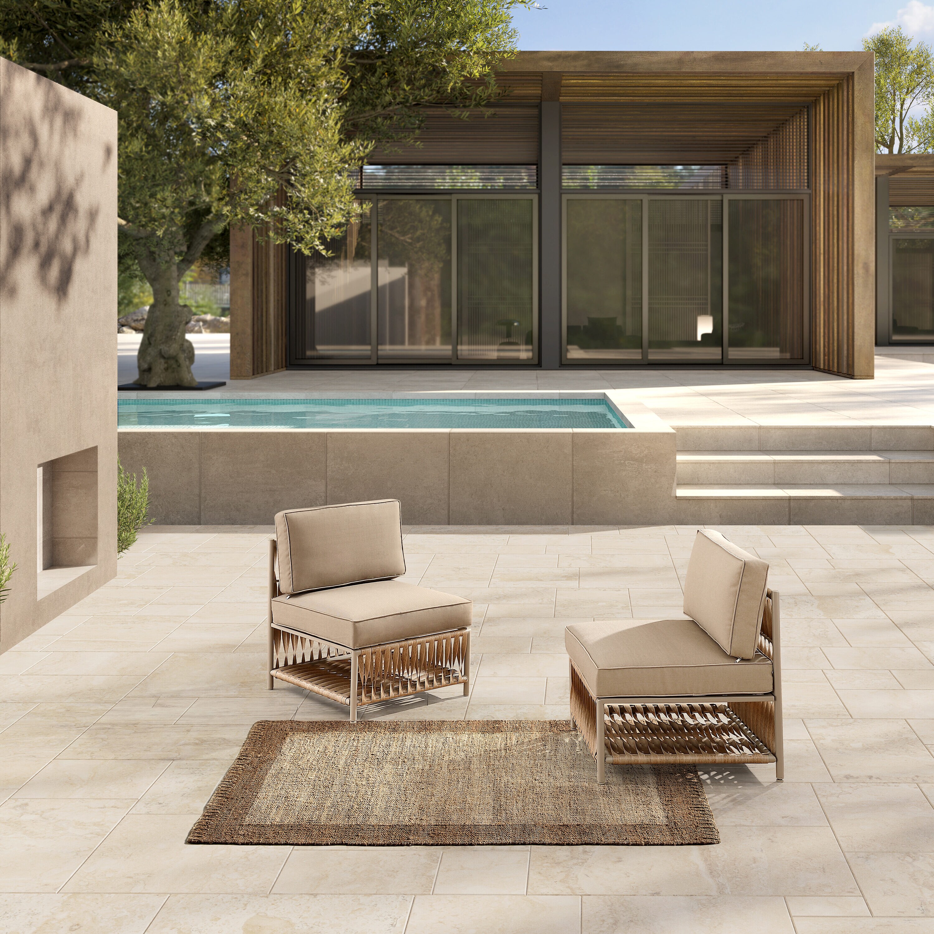 Art Leon CC051-2-KH Patio-Sofas-Daybeds - View #6