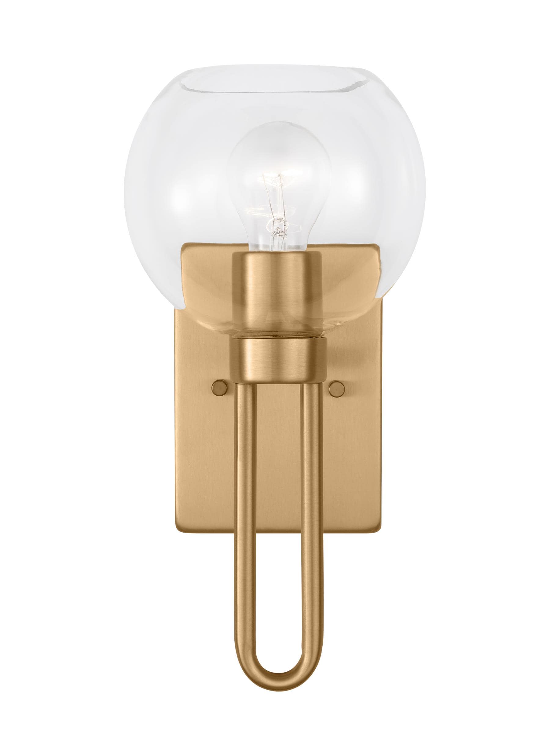 Generation Lighting 4155701-848 Codyn 6.75-in 1 -Light Satin Gold Modern/contemporary Vanity light