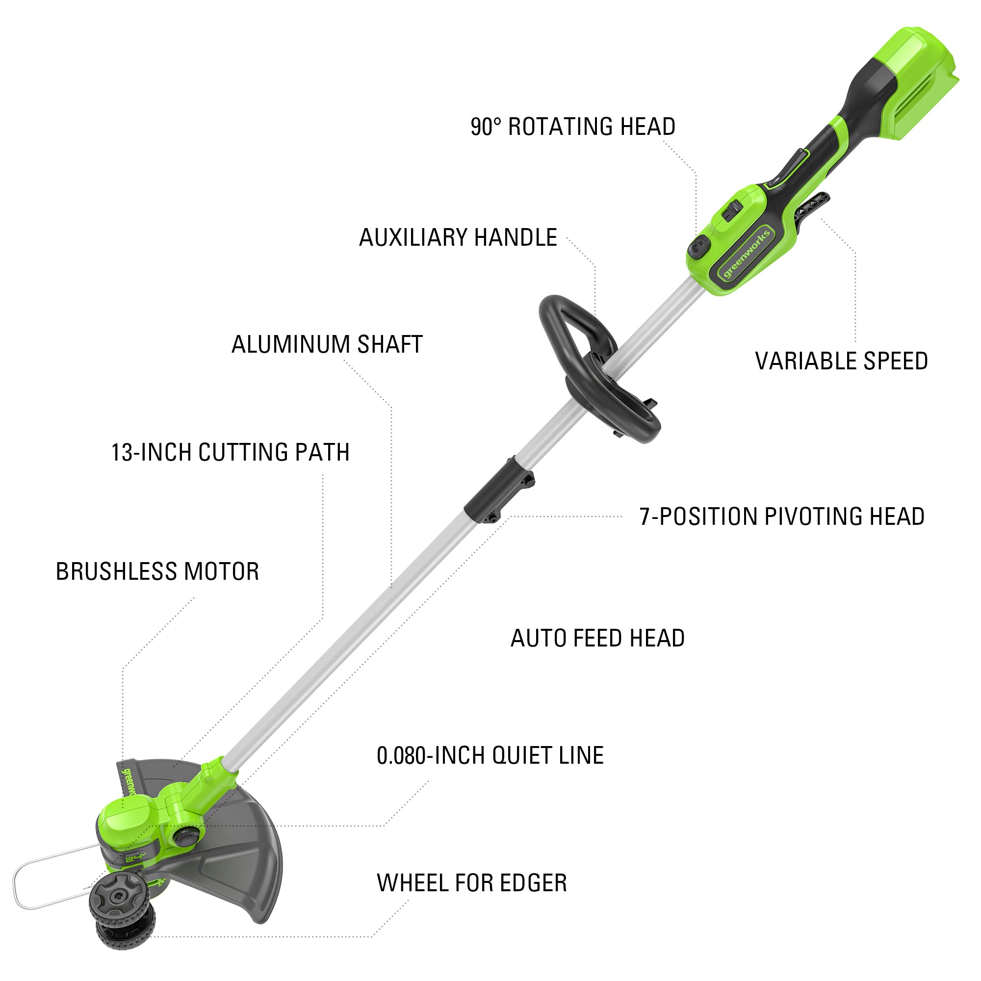 Greenworks ST24L412 Cordless-String-Trimmers - View #2